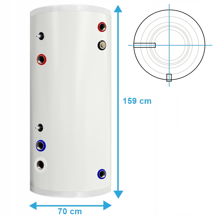 Zasobnik CWU bojler NIERDZEWNY 400l – Innowacyjne rozwiązanie do podgrzewania wody