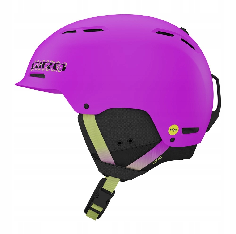 Kask zimowy GIRO TRIG MIPS matte purple shelter roz. L – Bezpieczeństwo i styl na stoku