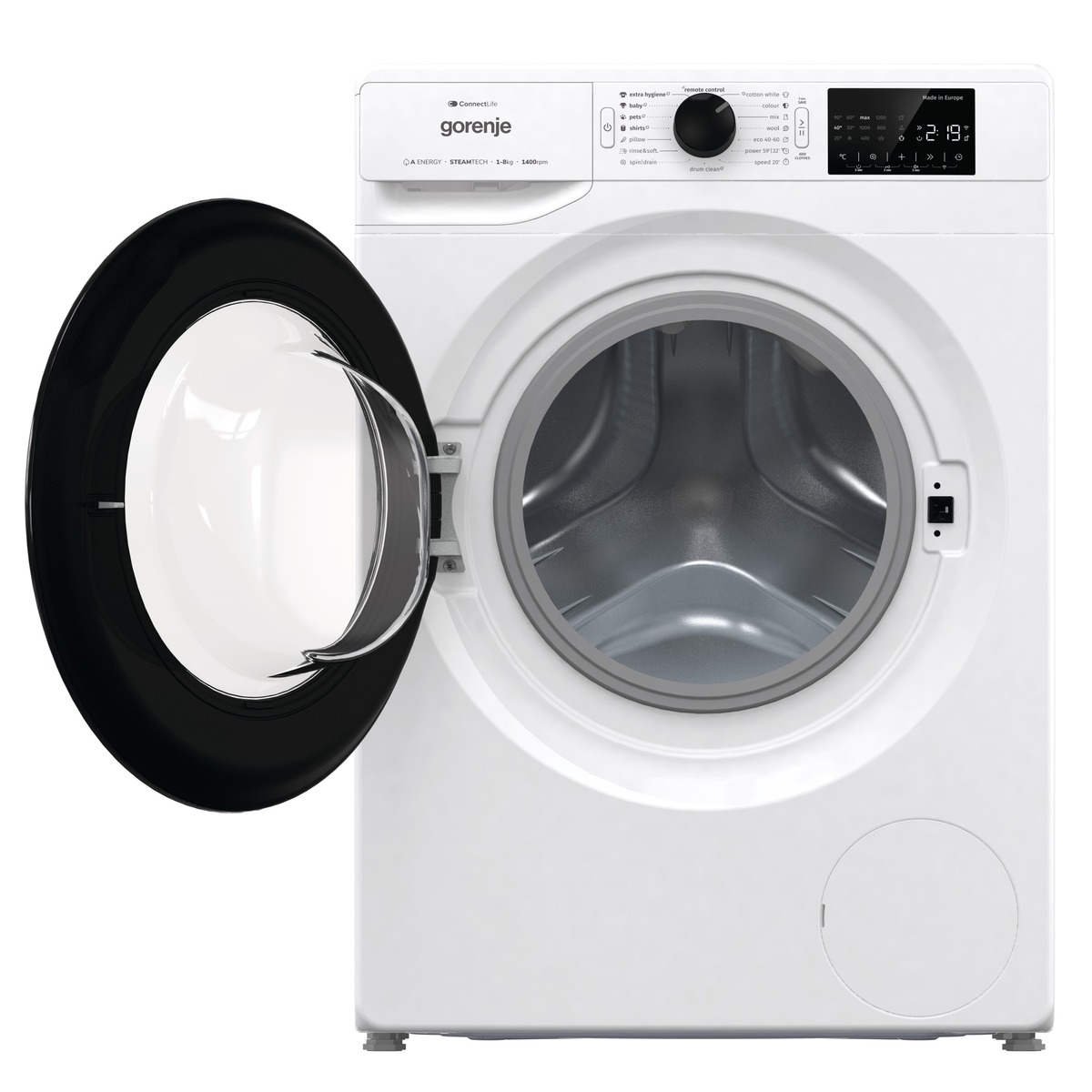 Innowacyjne funkcje pralki Gorenje WPNEI84A1SWIFI