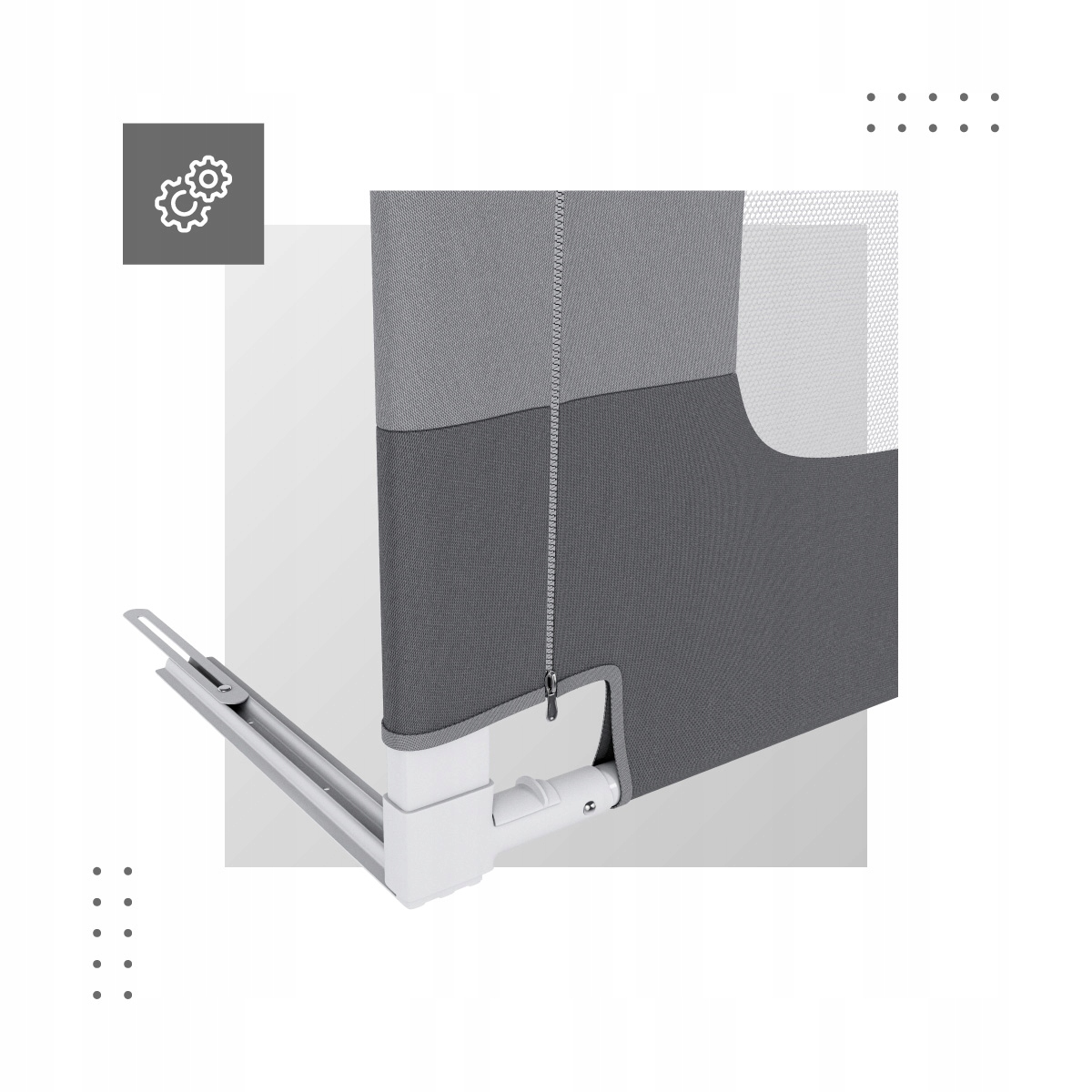 Regulacja wysokości – 18 poziomów dla komfortu