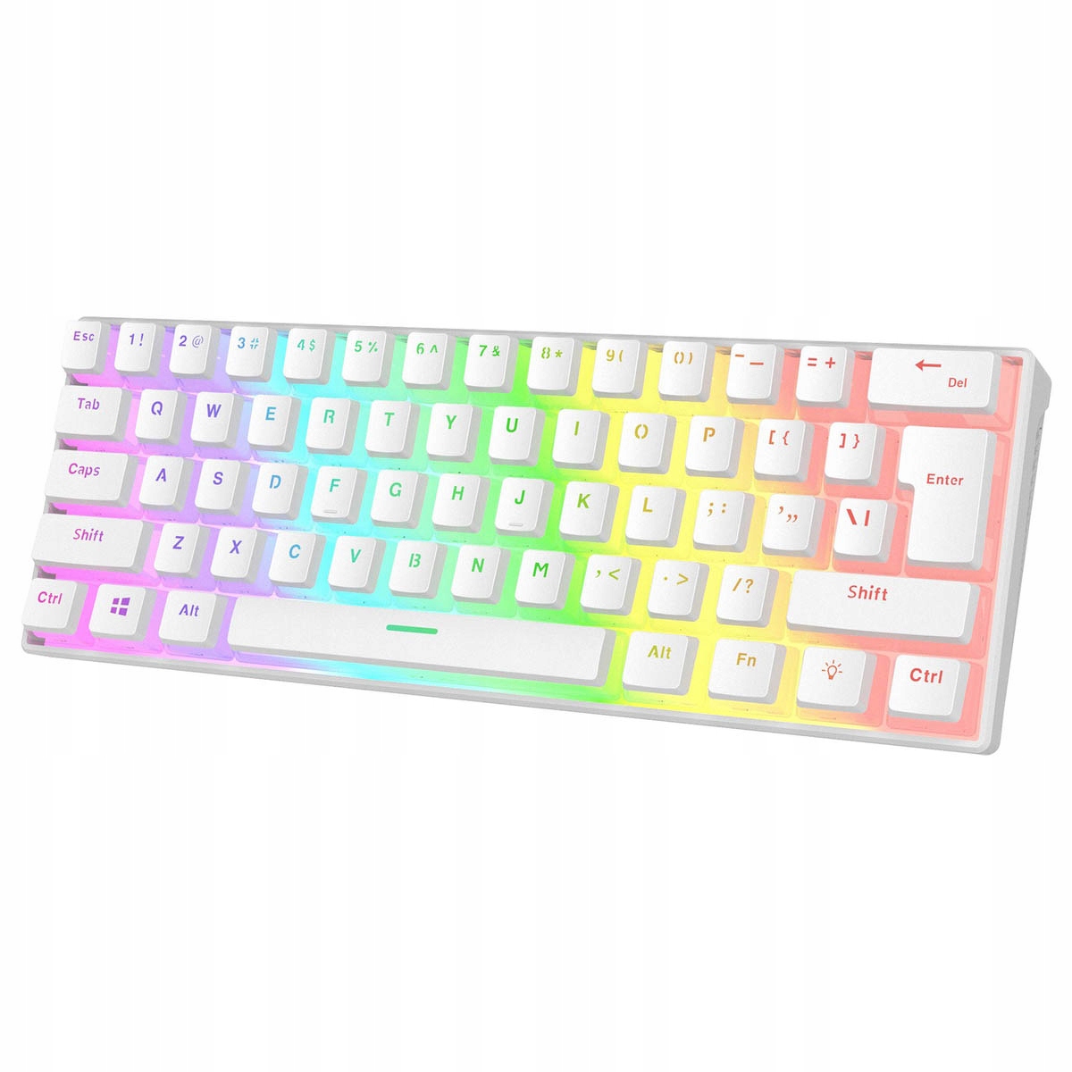 Rampage Klawiatura mechaniczna gamingowa Radiant K11 60% RGB Blue Switch – Twoja przewaga w grach