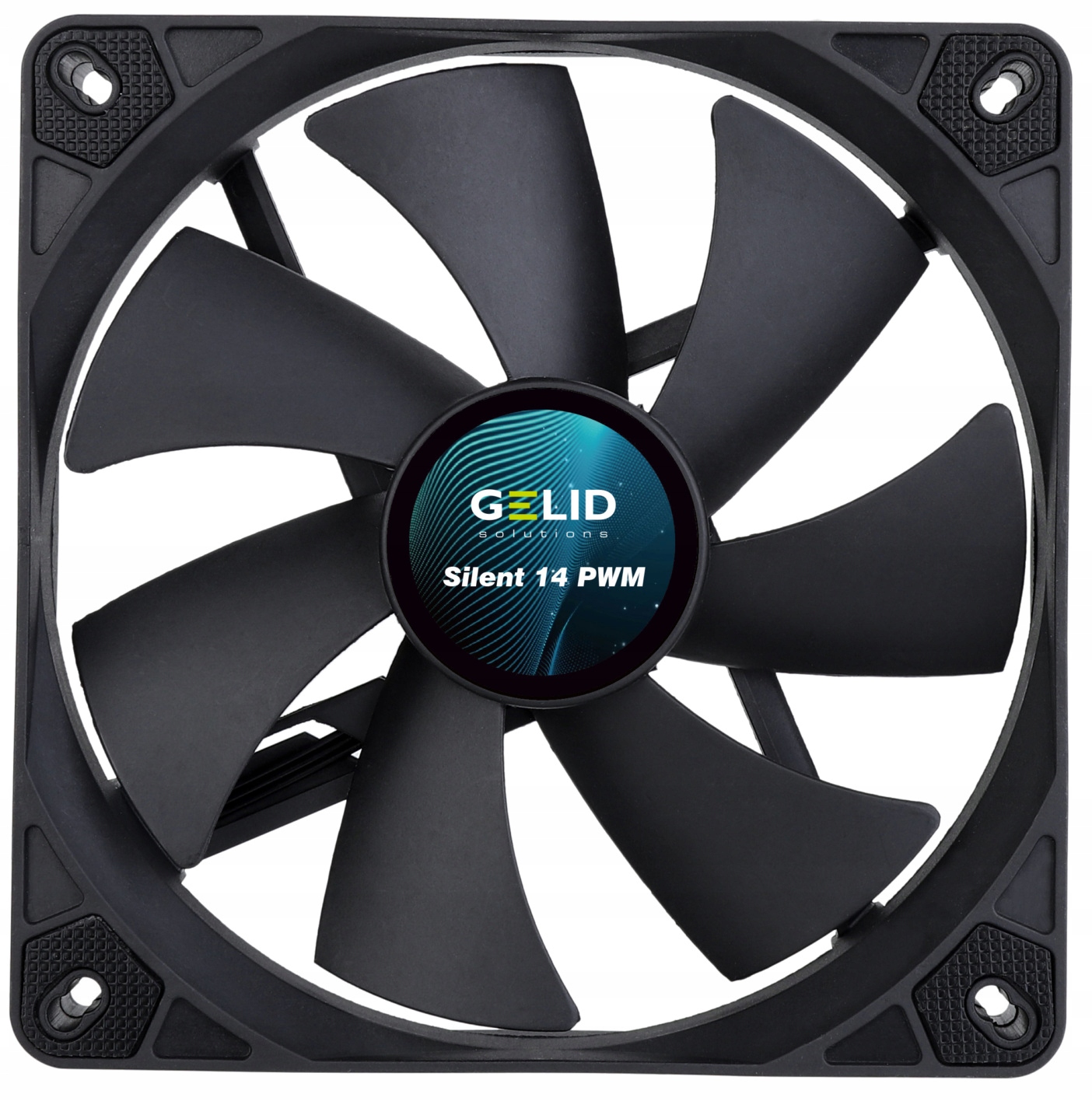 Gelid 140mm Silent 14 PWM Black (FN-PX14-16) – Cichy wentylator do Twojego komputera