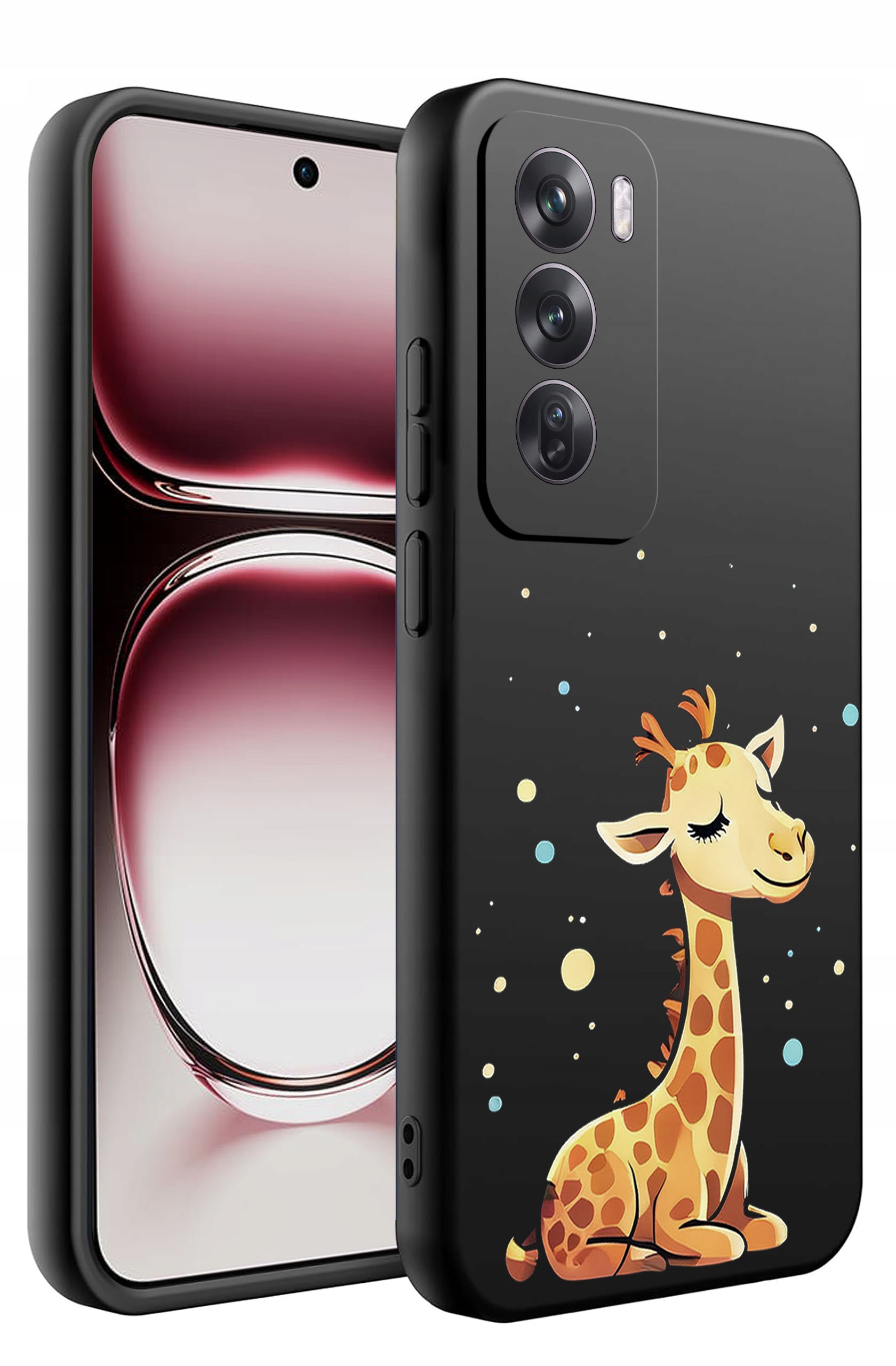 Etui silikonowe Matt Case do Oppo Reno 12 5G – Styl i ochrona w jednym