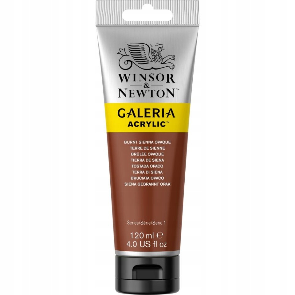 Farba akrylowa Galeria Acrylic 120ml Burnt Sienna Opaque – Wysoka jakość dla artystów