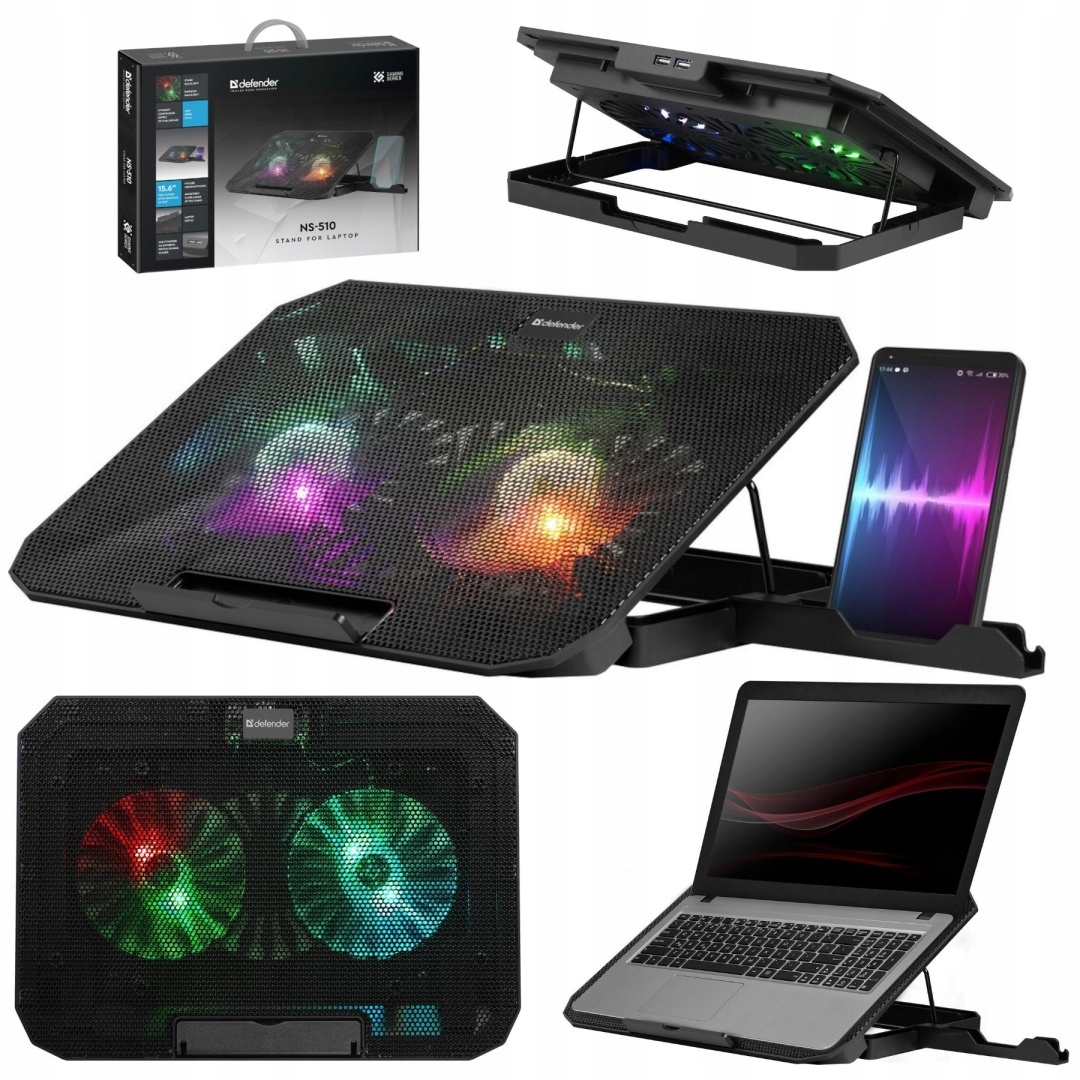 Kompaktowy i wygodny design podstawki chłodzącej