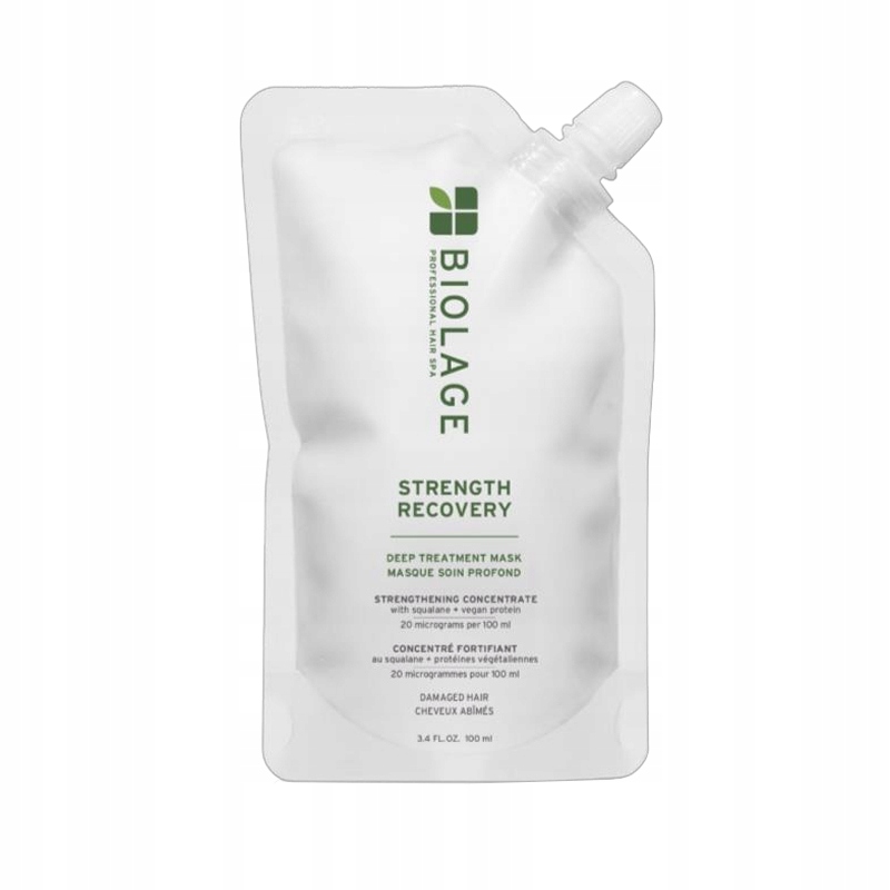 Jak stosować maskę Biolage Strength Recovery?