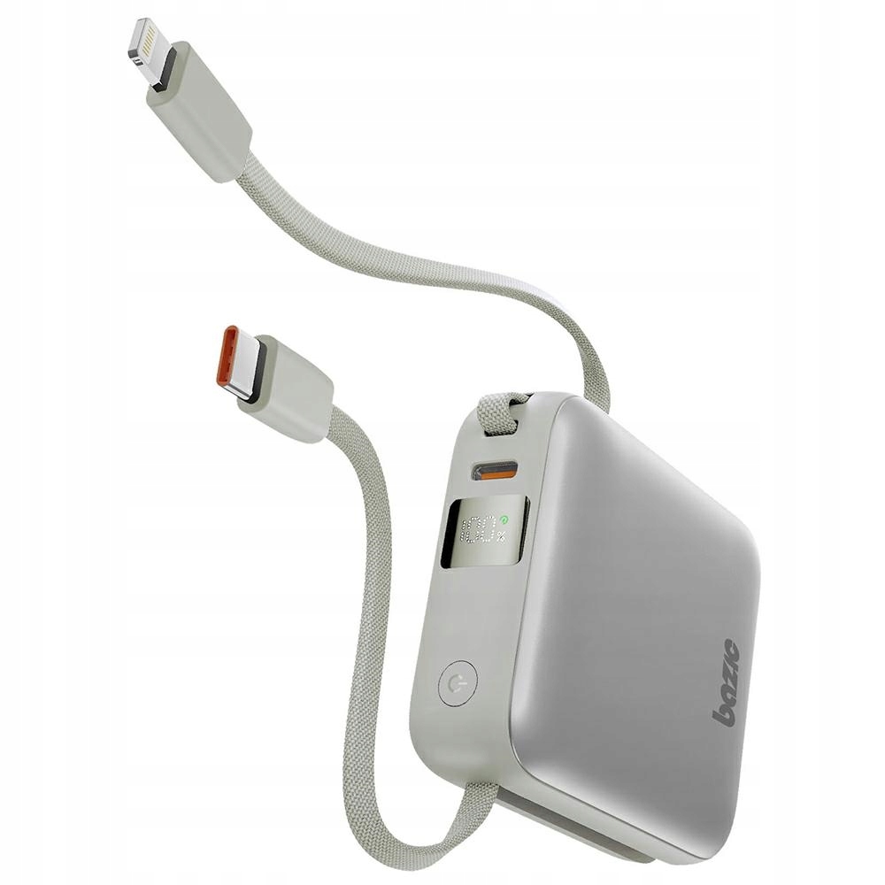 Wbudowane kable USB-C i Lightning – Ładowanie bez zbędnych przewodów