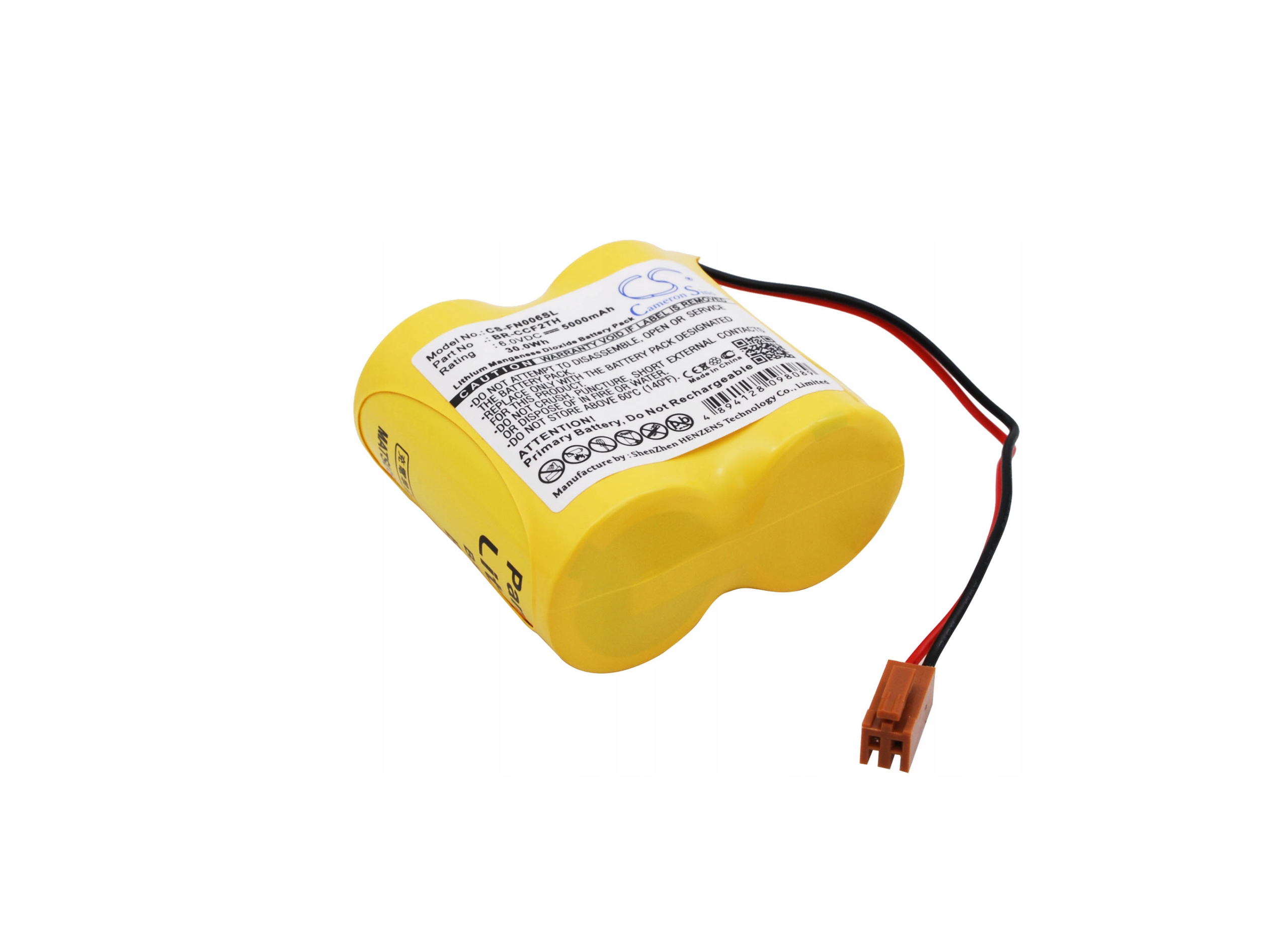 Bateria litowa BR-CCF2TH 6V5000mAh – Niezawodne źródło energii dla Twojego PLC