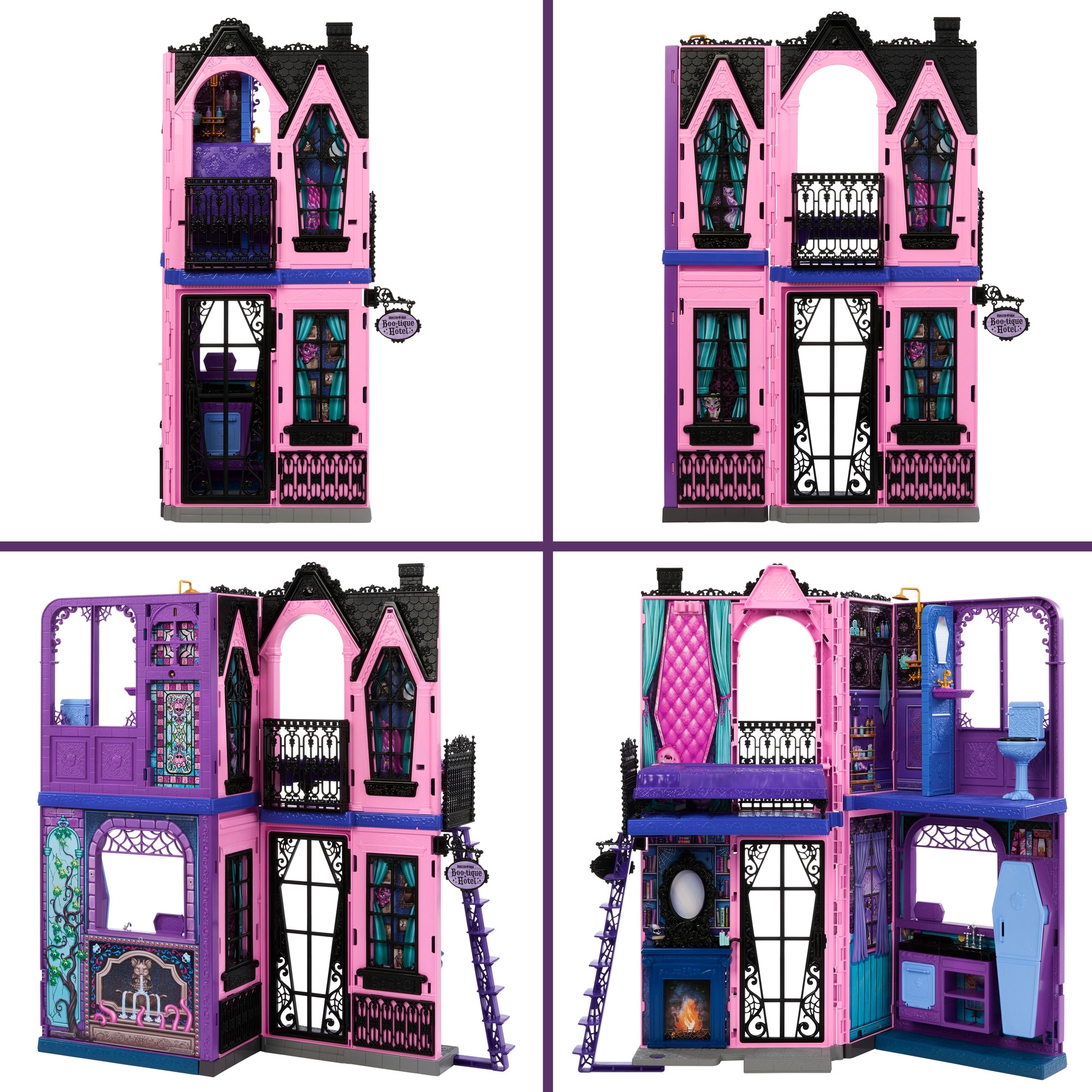 Monster High Boo-tique Hotel – Przerażająca zabawa w stylowym domku dla lalek