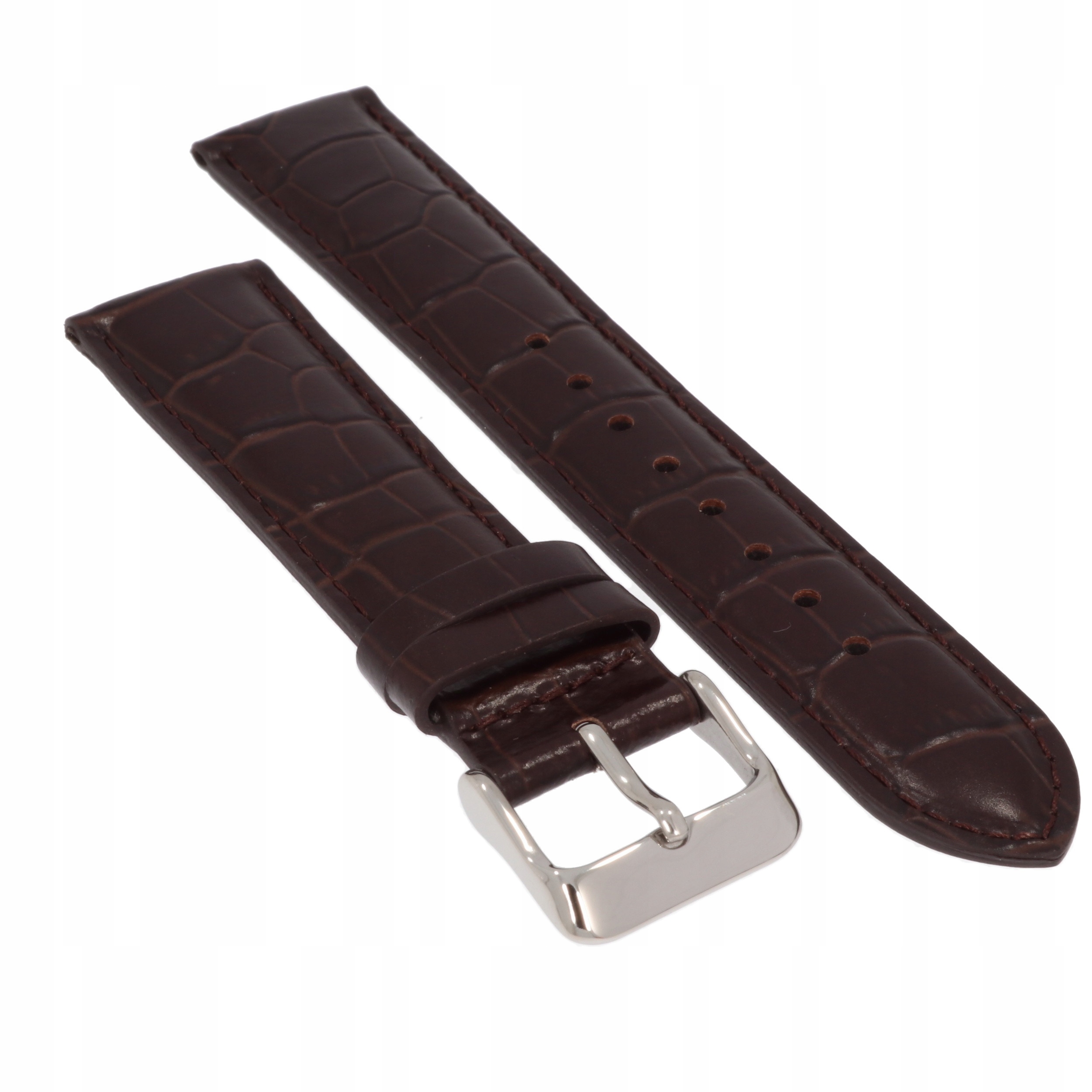 Skórzany pasek do zegarka Casio MTP-1383 brązowy 20 mm – Elegancja i styl