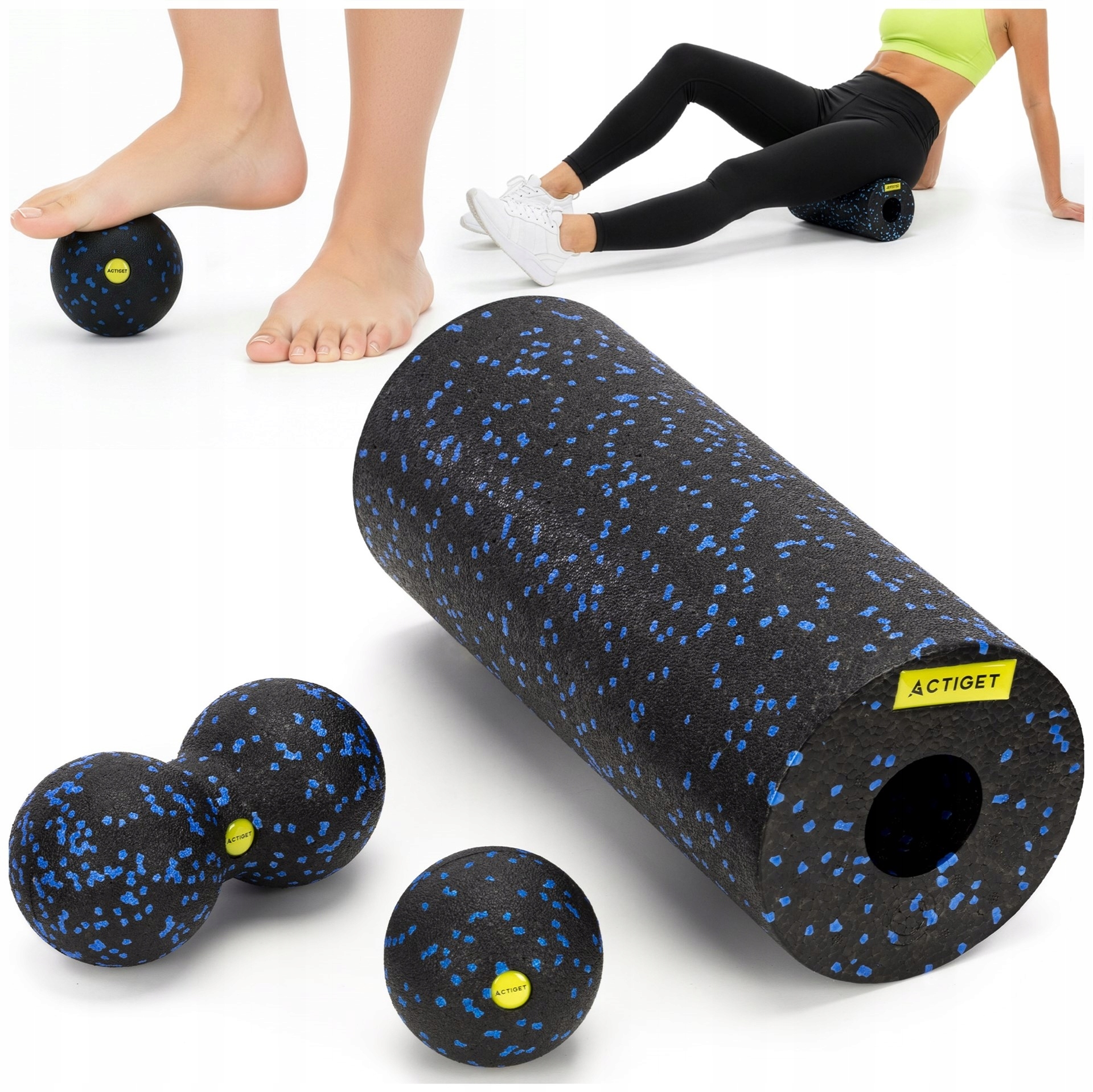 Roller, piłka, podwójna do masażu – Kompleksowy zestaw akcesoriów do regeneracji