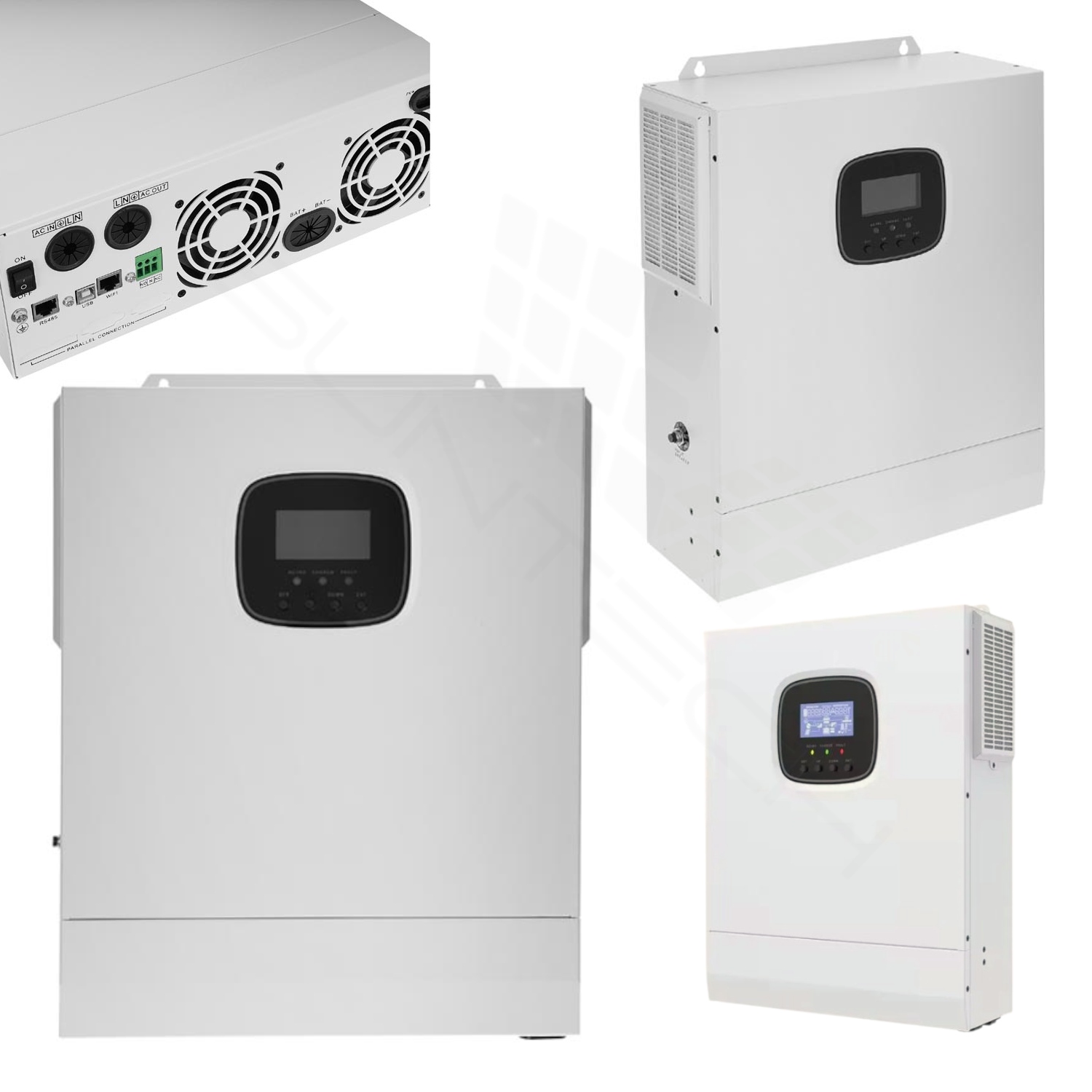 Stabilne sinusoidalne napięcie wyjściowe 230V