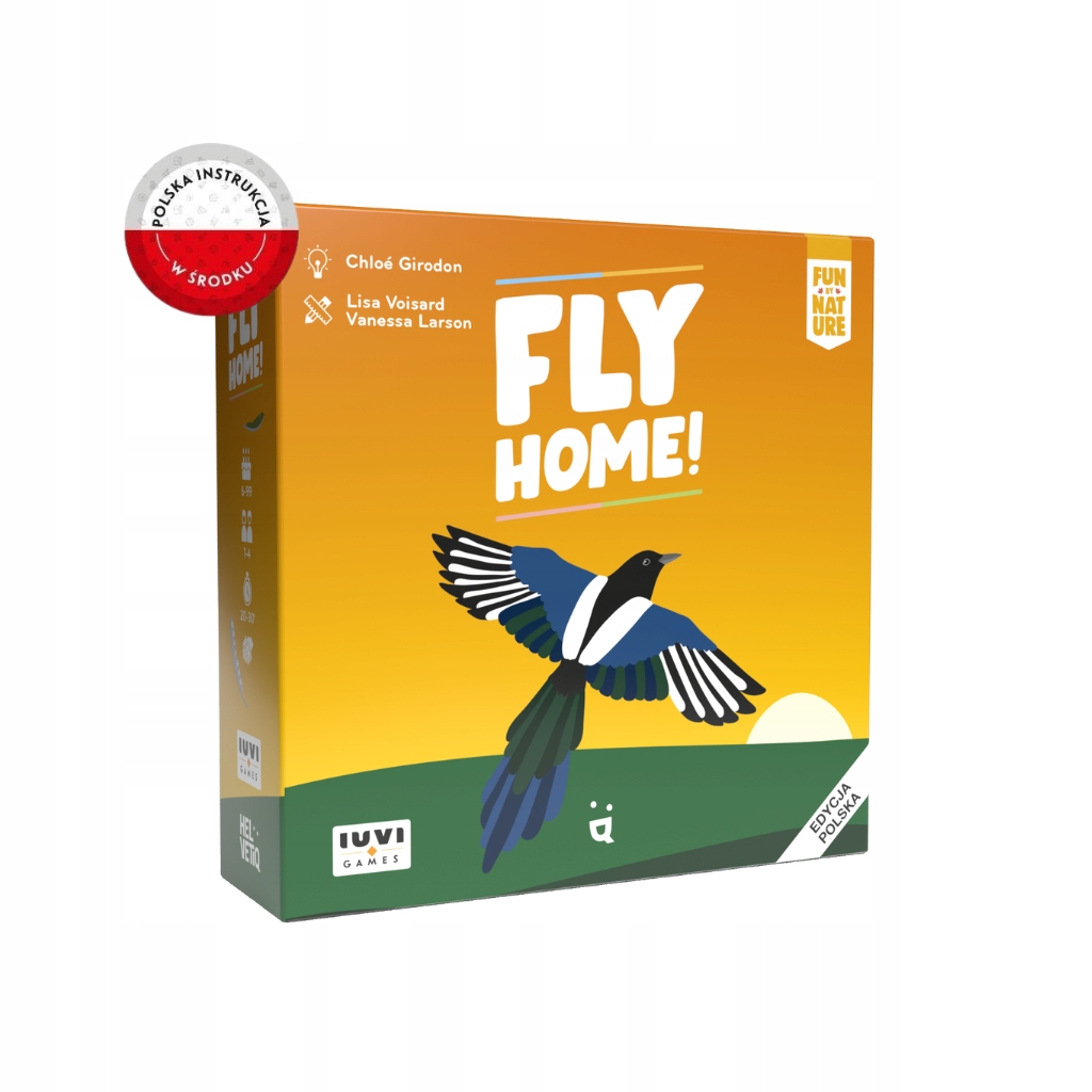 Helvetiq Fly Home (PL) IUVI Games – Kooperacyjna gra dla małych ornitologów