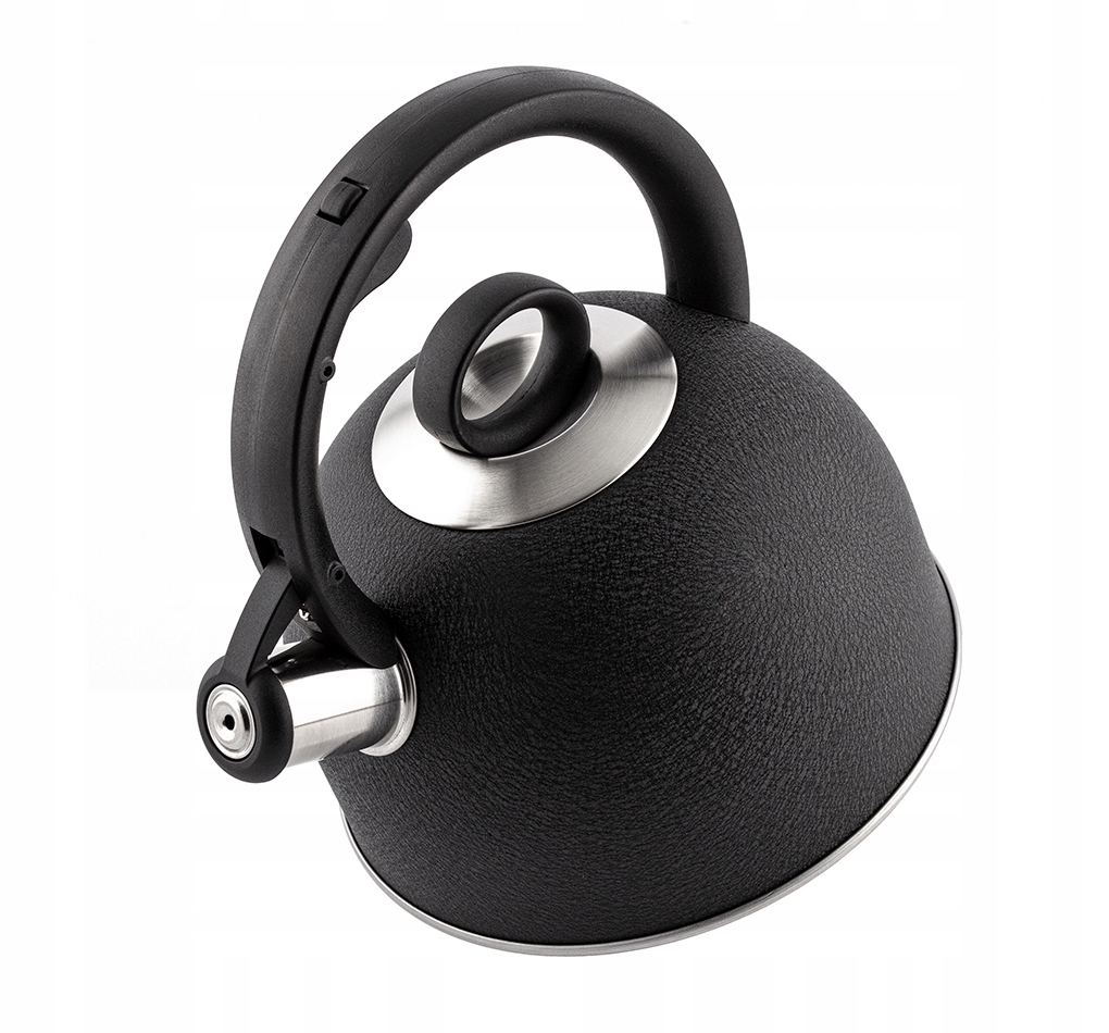 Bezpieczne użytkowanie dzięki bakelitowemu uchwytowi i gwizdkowi