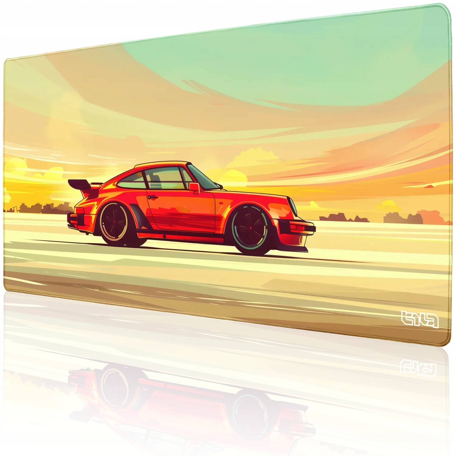 Podkładka Gamingowa Czerwona Szybkość 100x50 TILT – Idealne rozwiązanie dla graczy