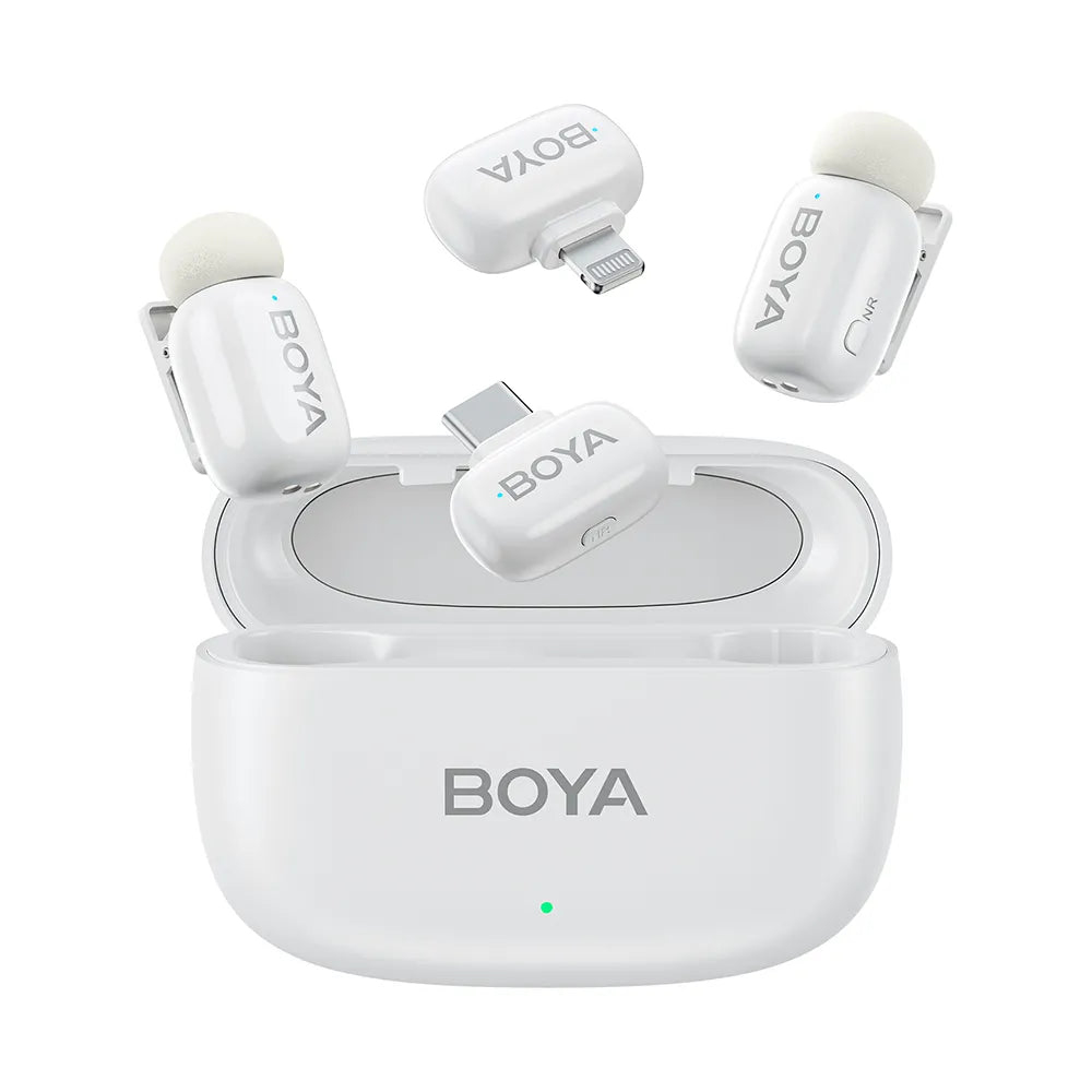 Boya Mini-13 – Ultrakompaktowy bezprzewodowy mikrofon 2.4GHz z wtykiem USB-C