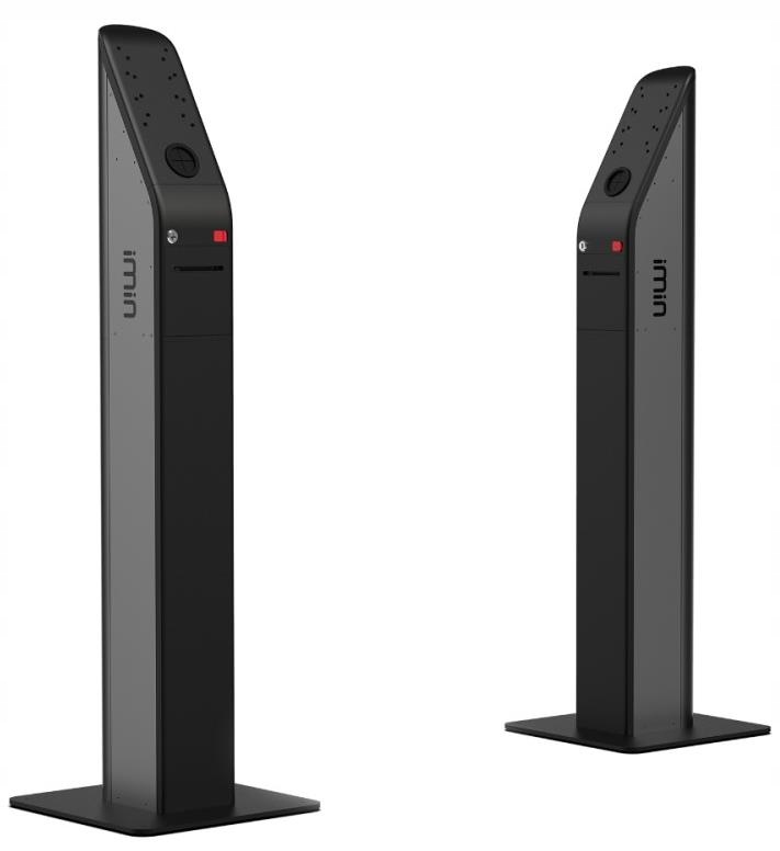 Stojak podłogowy iMin MOBILE POS ACC FLOOR STAND/I23I01-FS – Idealne rozwiązanie dla punktów sprzedaży