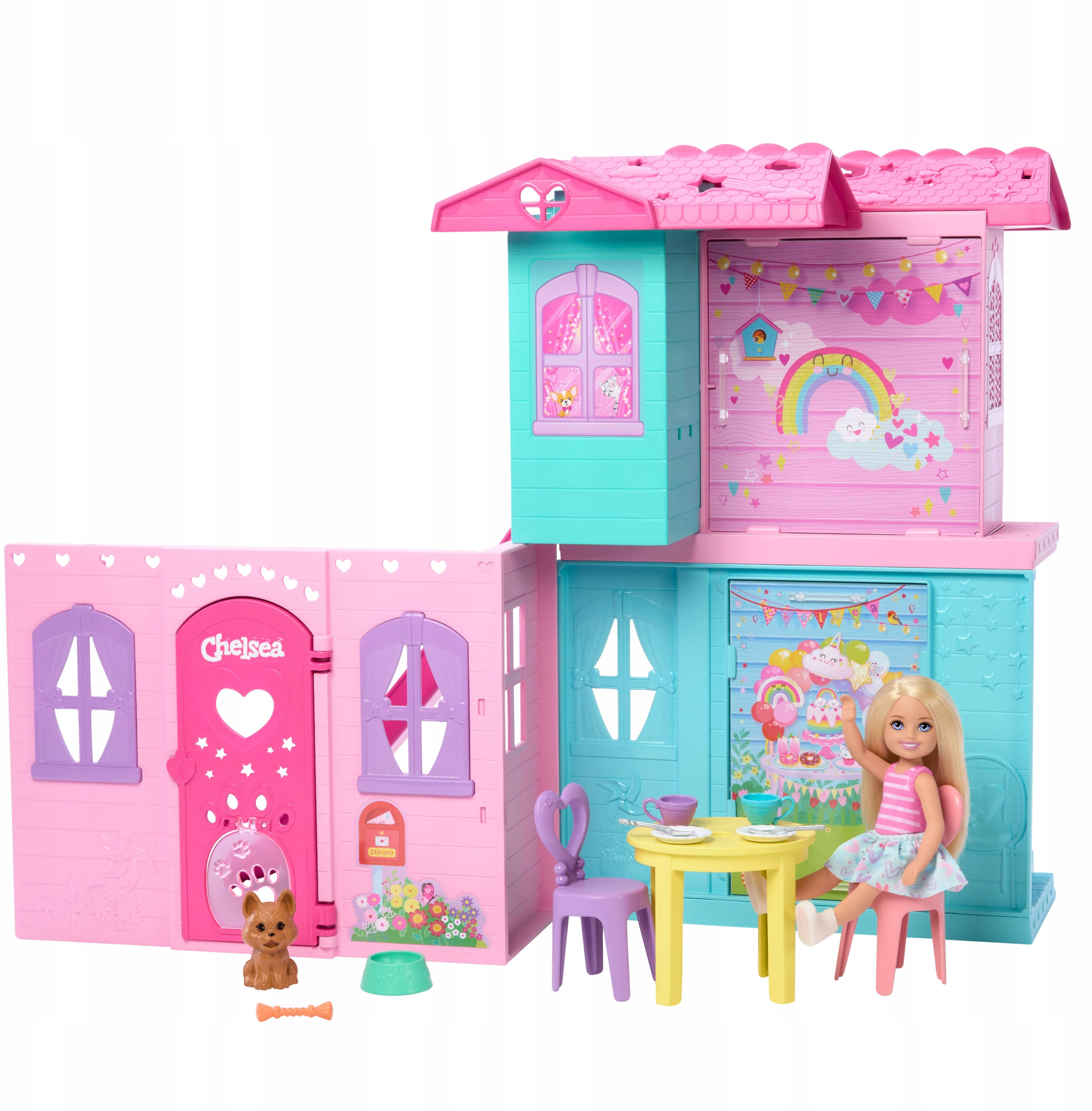 Barbie Cheslea Rozkładany domek dla lalek – Idealna zabawa dla dzieci