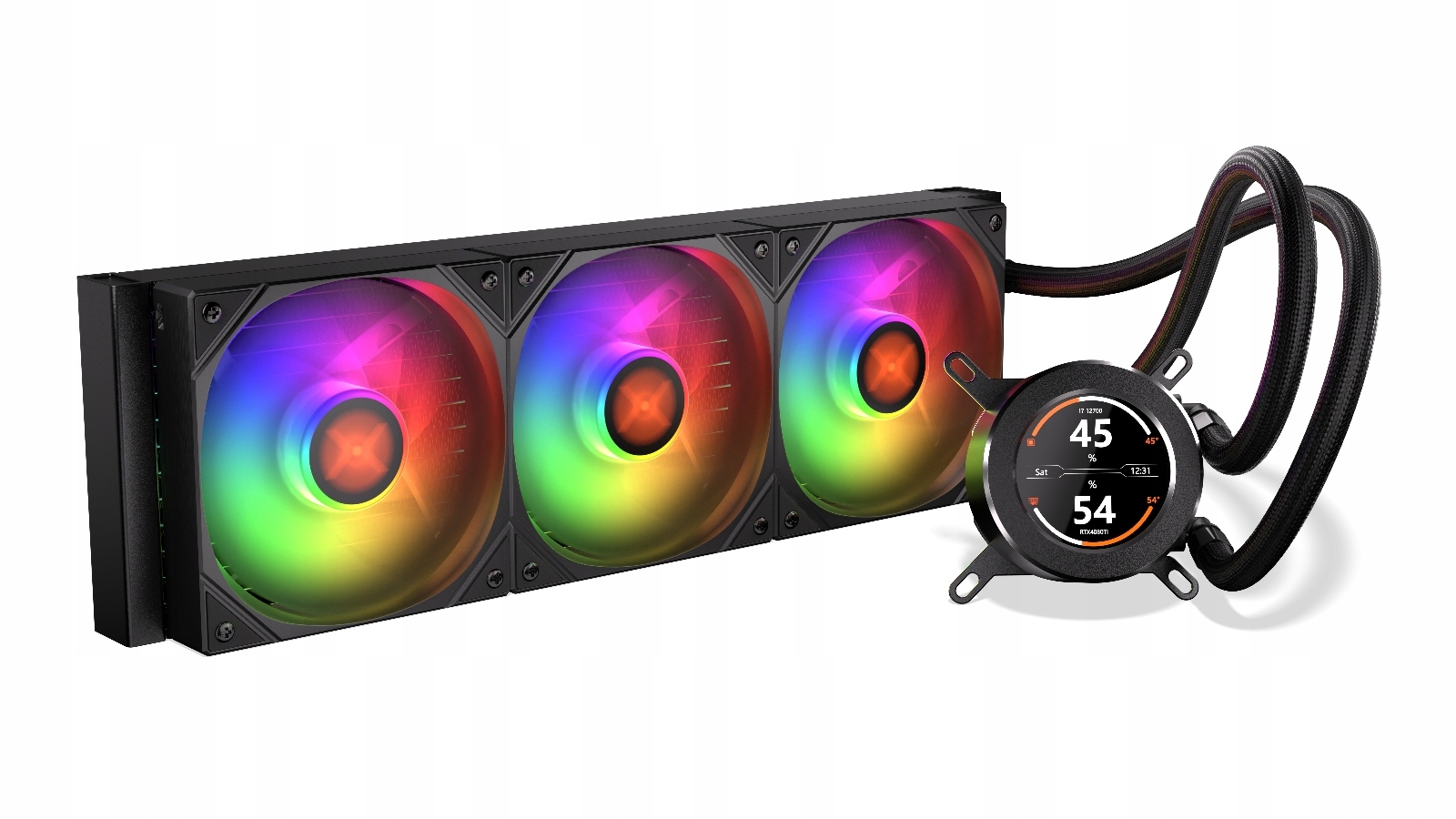 Krux HydroGlance 360 ARGB LCD – Wydajne chłodzenie wodne dla Twojego CPU