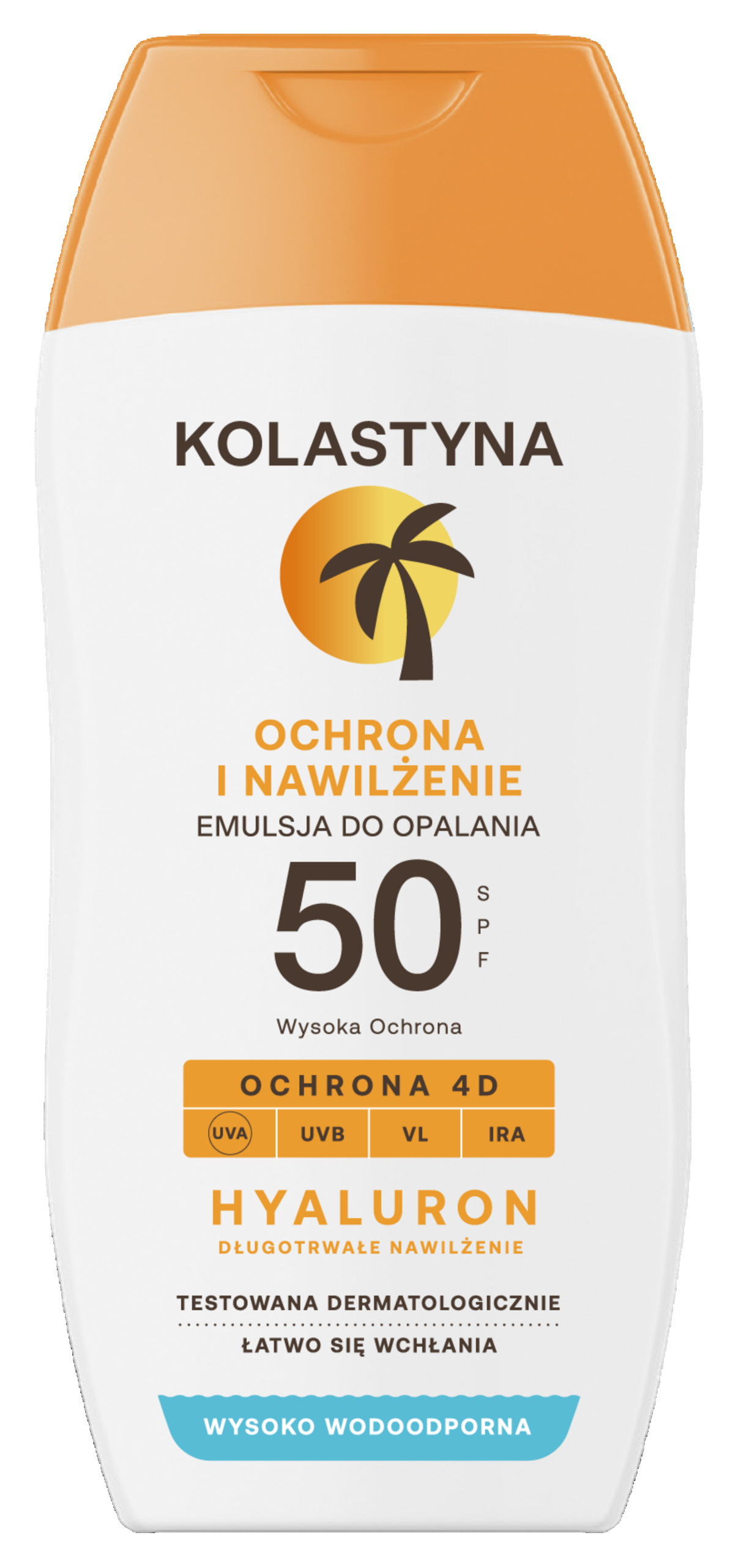 Kolastyna Emulsja do opalania - Ochrona i Nawilżenie SPF50 150ml