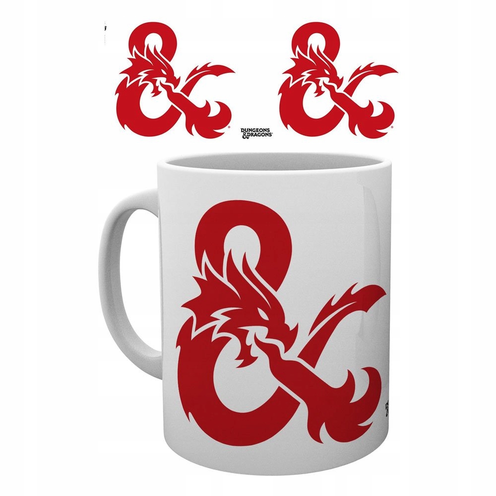 Ampersand Logo Kubek 320 ml Dungeons & Dragons – Magia przygód w Twojej dłoni