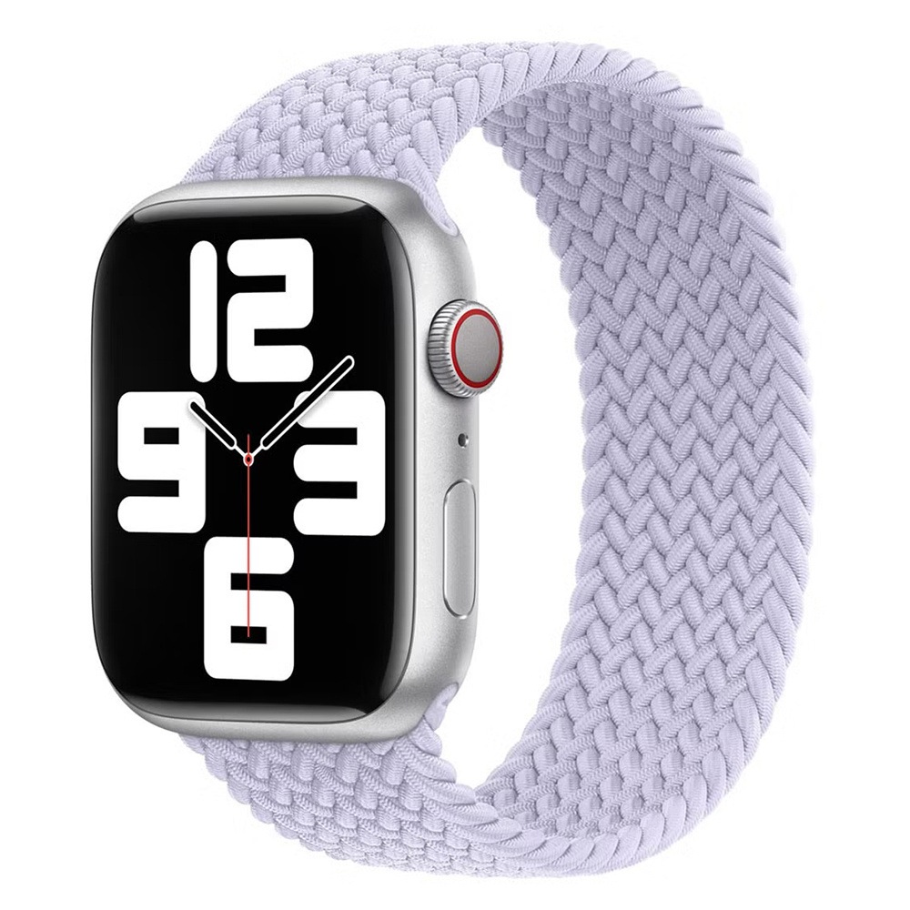 Pasek Apple 45mm Braided Solo Loop rozmiar 1 purple fog – Idealne akcesorium do Apple Watch