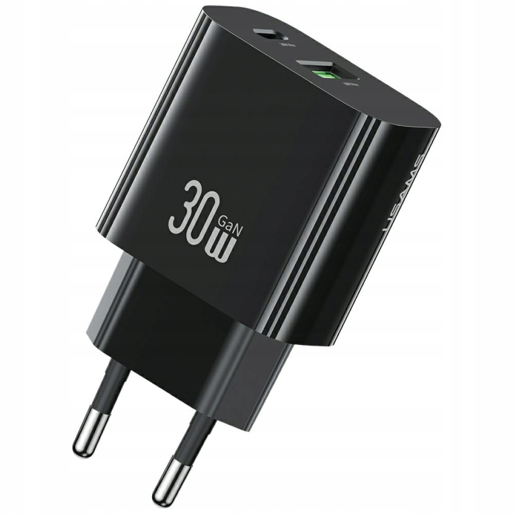 Ładowarka sieciowa USAMS CC316 T65 30W 1xUSB-C 1xUSB-A Fast Charging – Szybkie ładowanie w zasięgu ręki