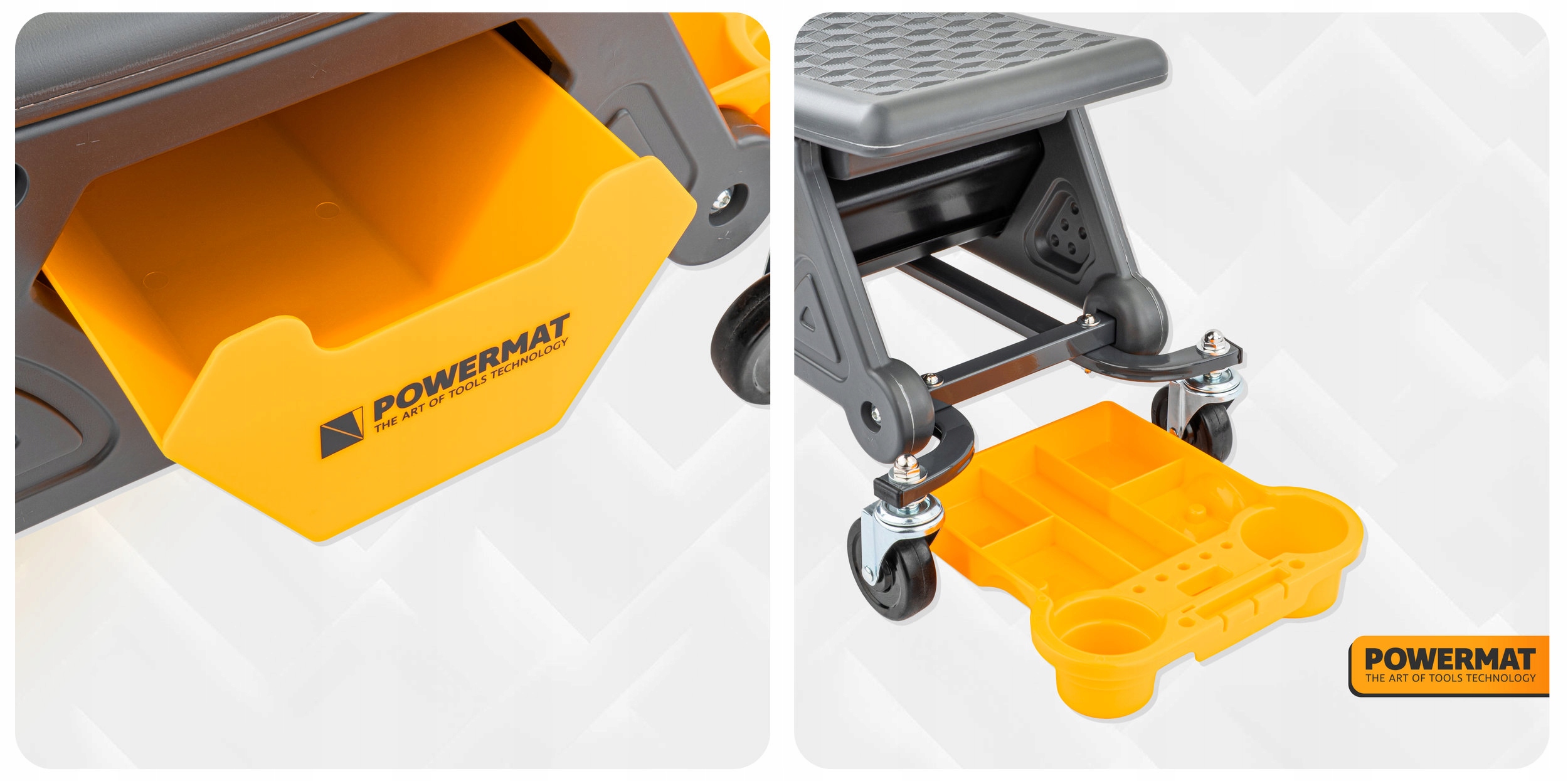 Trzy wyjmowane tacki na narzędzia – organizacja pracy na najwyższym poziomie