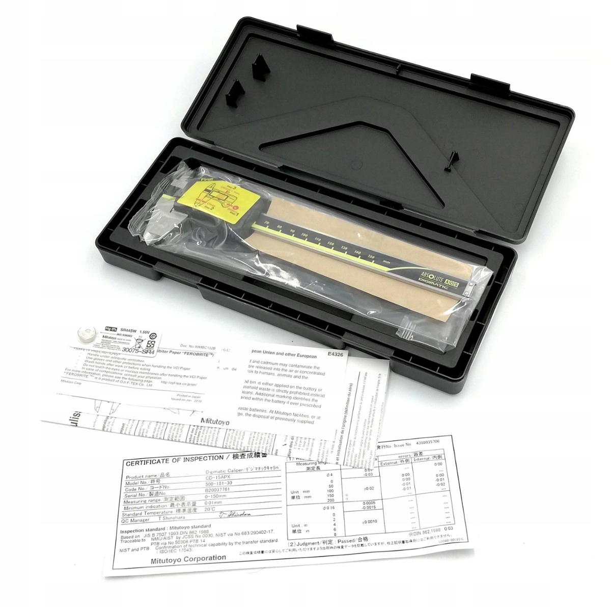 Profesjonalna suwmiarka elektroniczna Mitutoyo 200 mm
