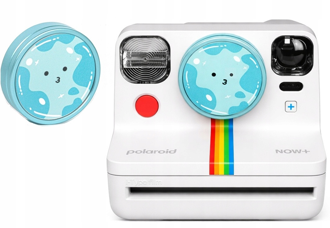 Naklejka Dekoracyjna 3M na Dekielek do Aparatu Polaroid Now Now+ – Stylowa personalizacja