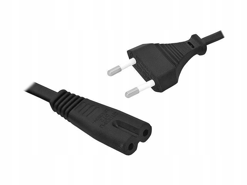 Typowy kabel zasilający do urządzeń elektrycznych