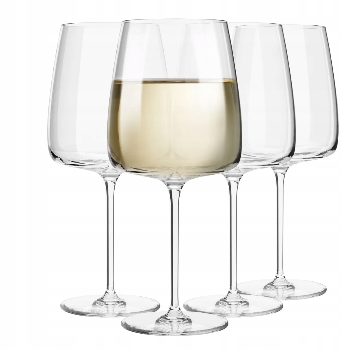 Kieliszki do wina białego MODERN 0.480L 4 szt. – Elegancja i styl na Twoim stole