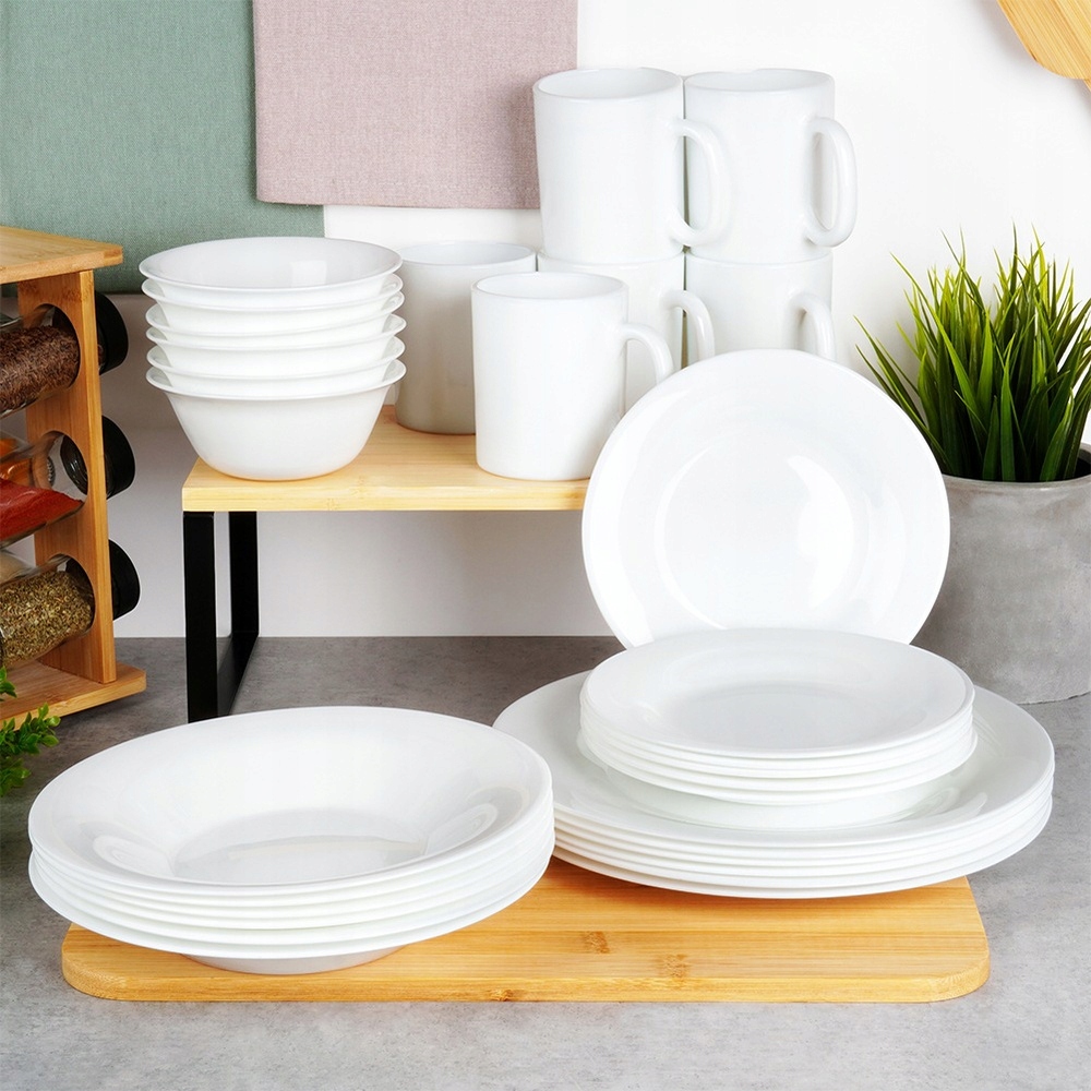 Zestaw 6 talerzy obiadowych – Idealne do codziennego użytku