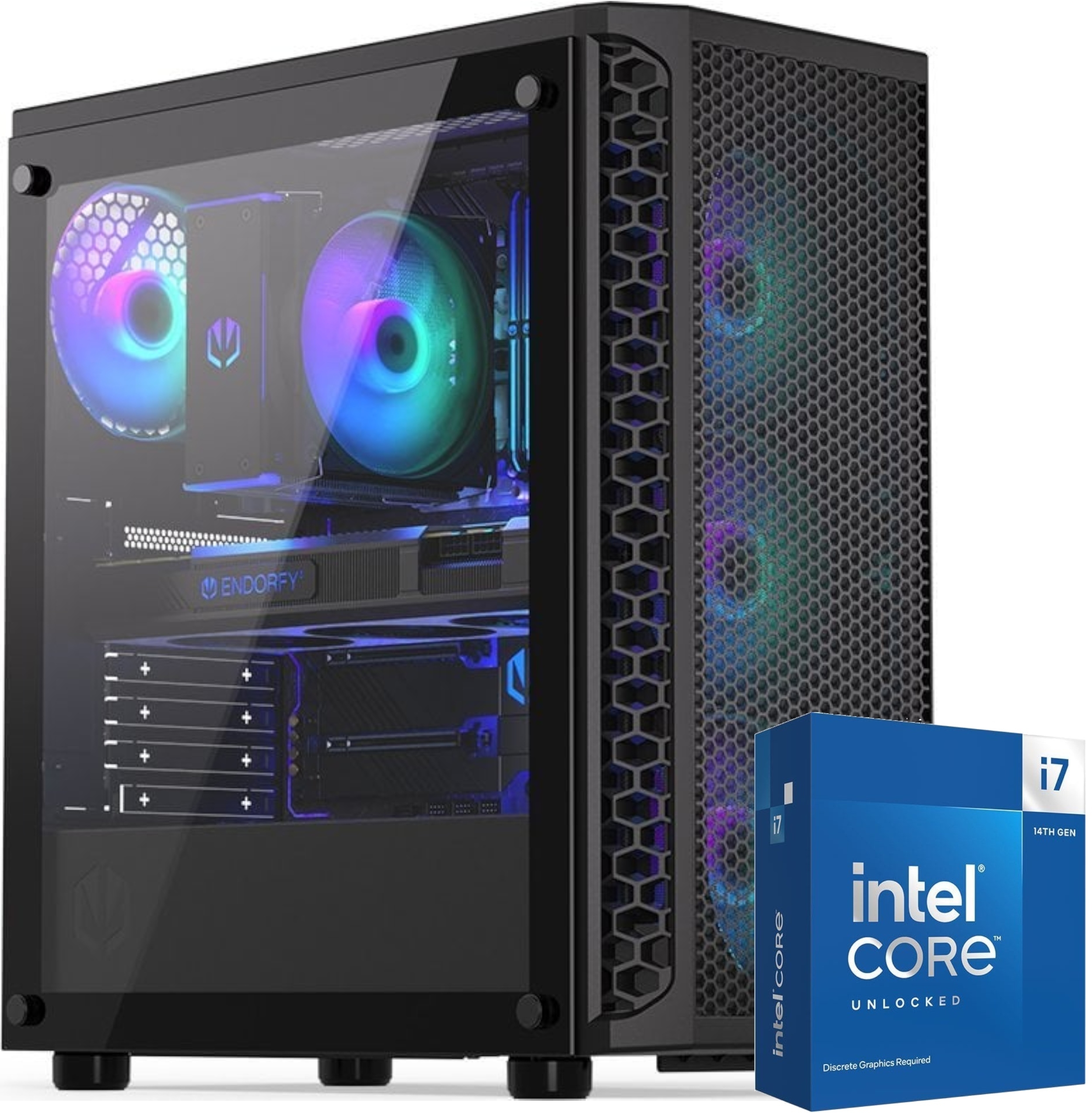 KOMPUTER PC MOCNY i7-14700 KF l RTX5070 Ti l 32GB DDR5 l 1TB l WIN 11 PRO