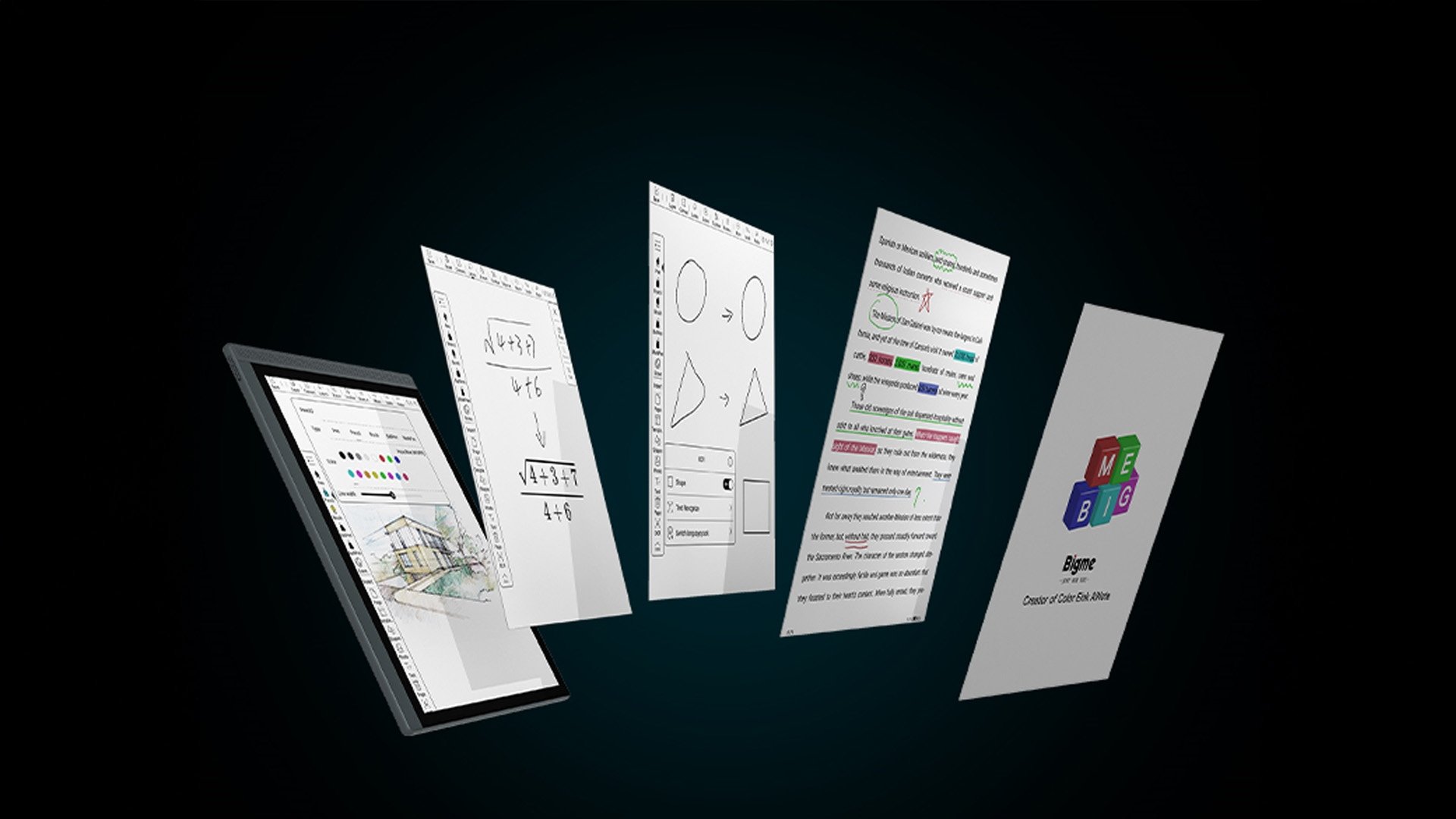 Wyjątkowy 10,3” kolorowy dotykowy wyświetlacz E-Ink