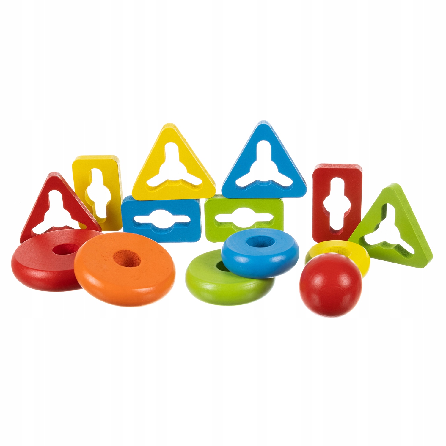 DREWNIANA UKŁADANKA SENSORYCZNA MONTESSORI SORTER 19870 – Idealna zabawa dla dzieci