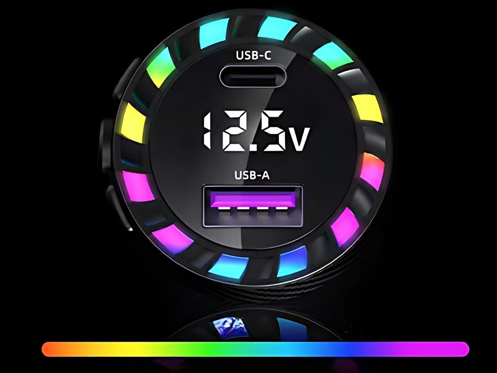 Czytelny wyświetlacz LCD z podświetleniem RGB