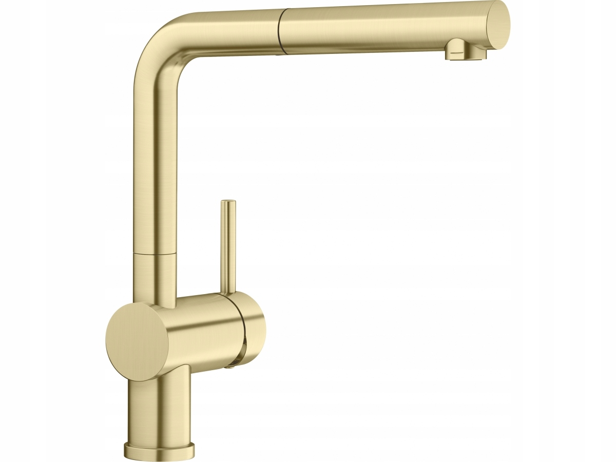 Bateria kuchenna Blanco Bateria LINUS-S Satin GOLD – Elegancja i funkcjonalność w Twojej kuchni