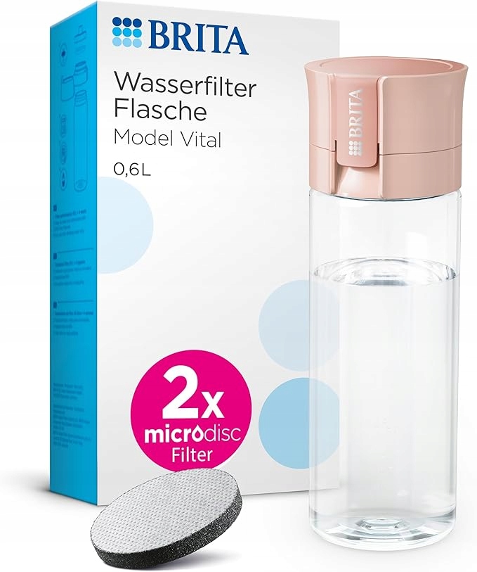 Butelka filtrująca Brita Fill & Go Vital – Woda zawsze pod ręką