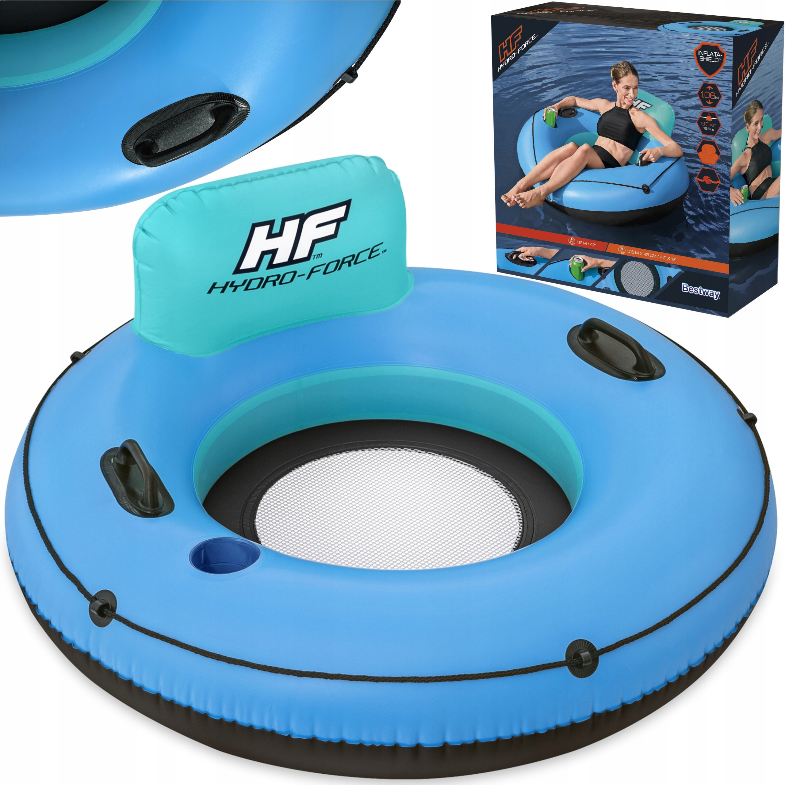 Wygodne Oparcie i Siatkowe Dno dla Chłodzenia