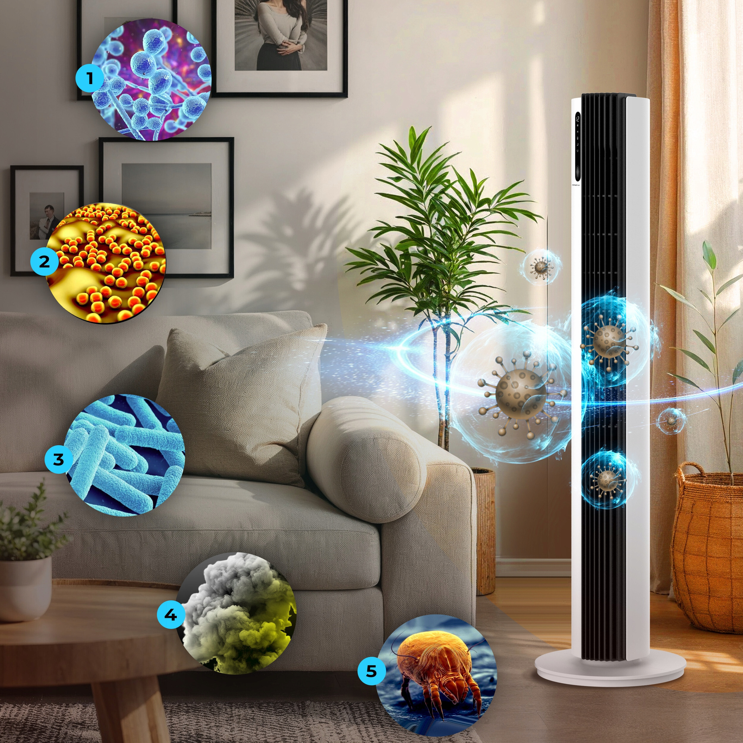 Wentylator kolumnowy Pure Plasma