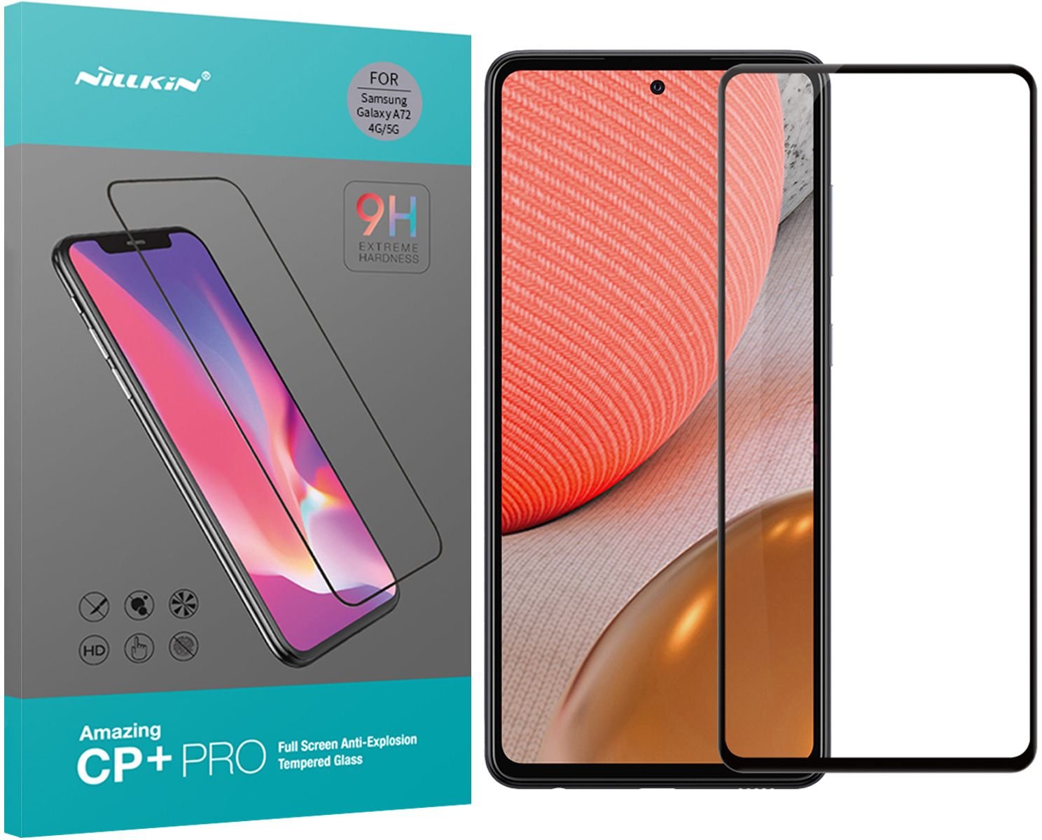 Szkło NILLKIN CP+ PRO dla Samsung Galaxy A72 4G/5G -