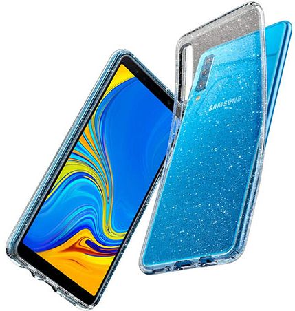 etui Spigen liquid crystal galaxy a7 2018