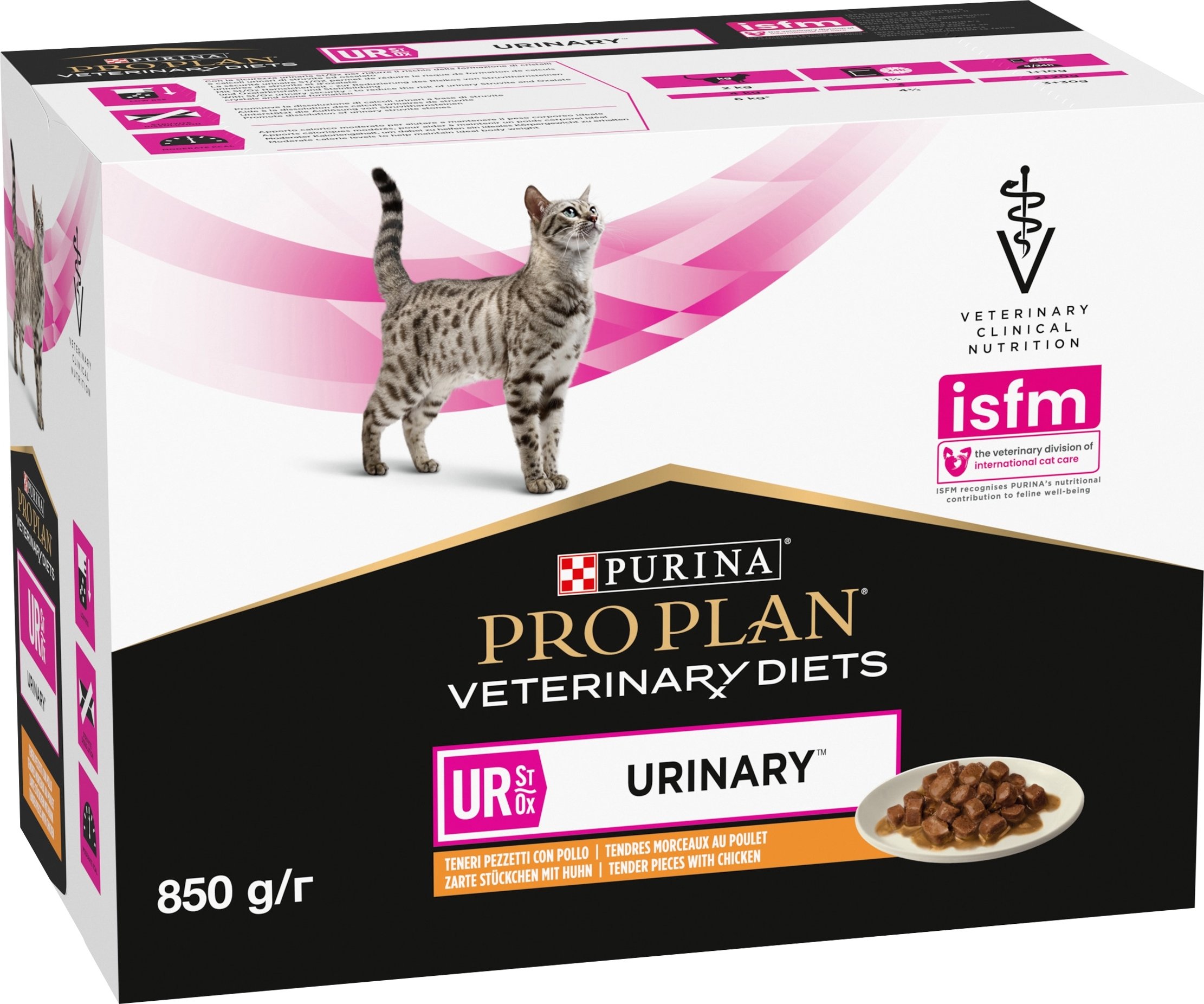PURINA NESTLE Purina PPVD FELINE UR Kurczak 850g – Zdrowa karma dla kotów