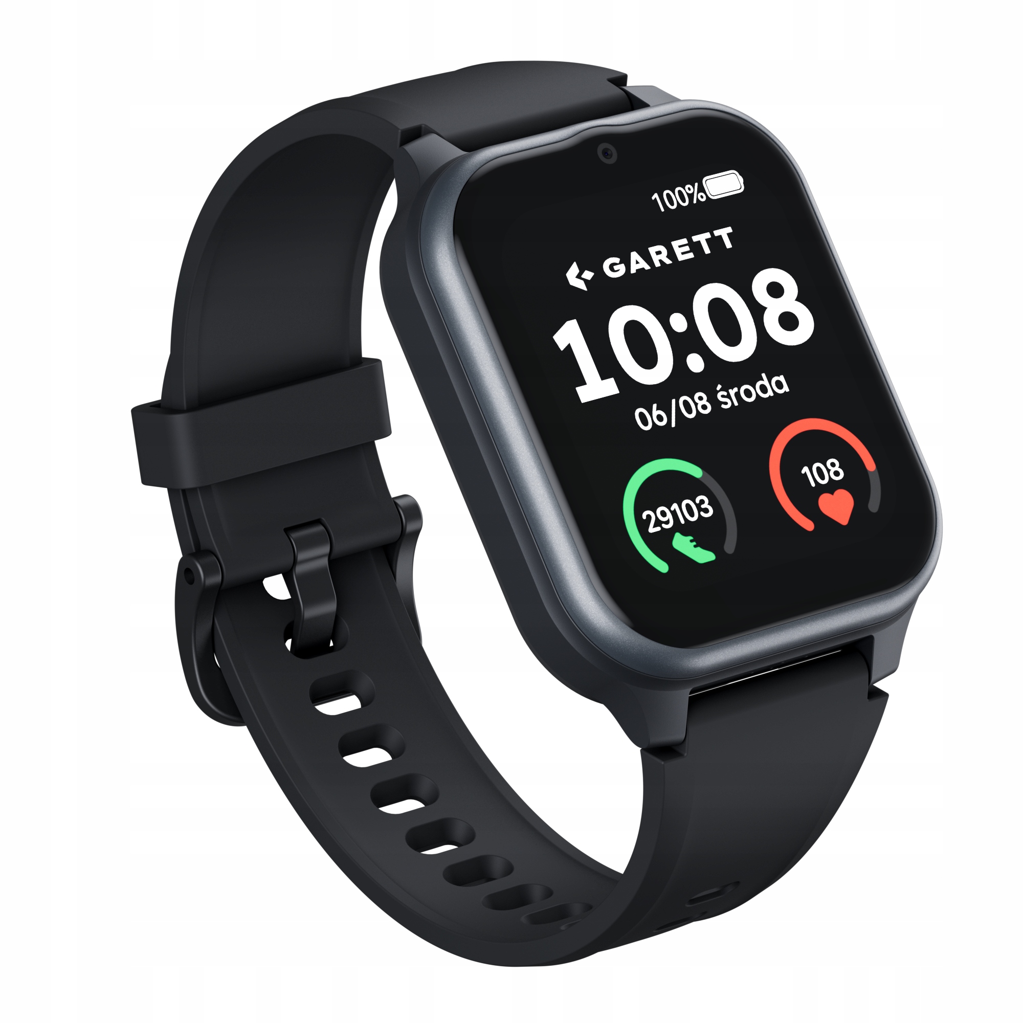 Smartwatch Garett Vita 4G czarny – Nowoczesny i funkcjonalny
