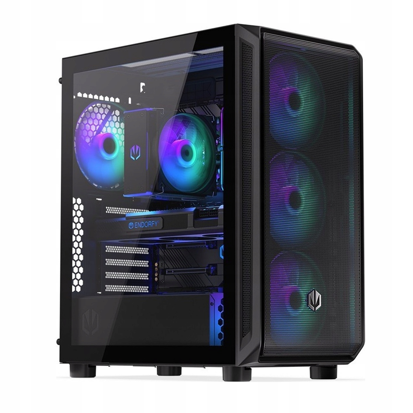 Obudowa Arx 500 ARGB – Stylowy design i doskonała wentylacja