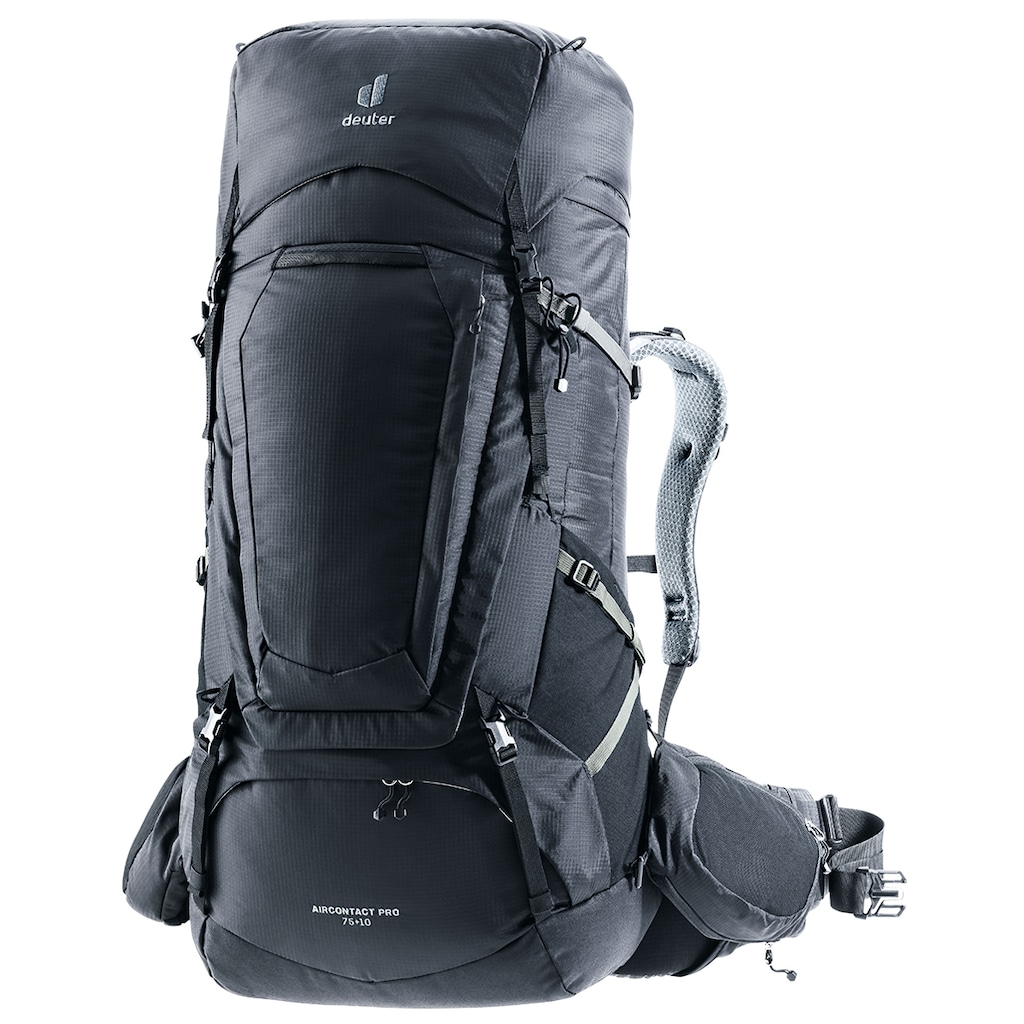 Plecak turystyczny Deuter Aircontact Pro 75+10 czarny – Idealny towarzysz na każdą wyprawę
