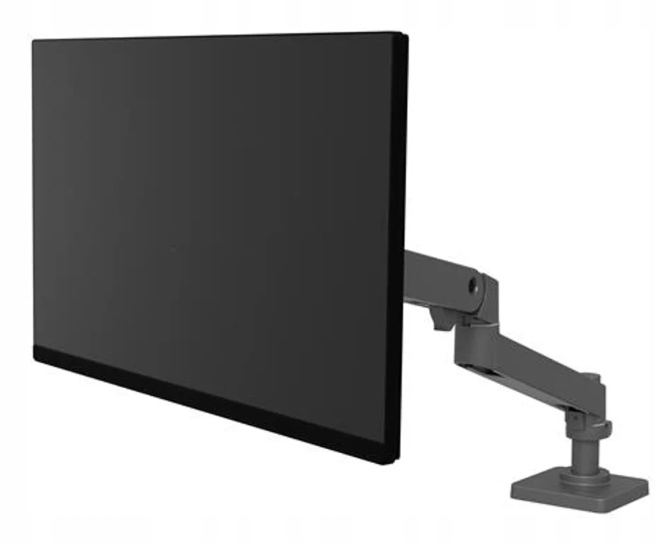 Uchwyt do monitora Ergotron LX Pro Arm Single Display Desk Mount – Ciemny Szary