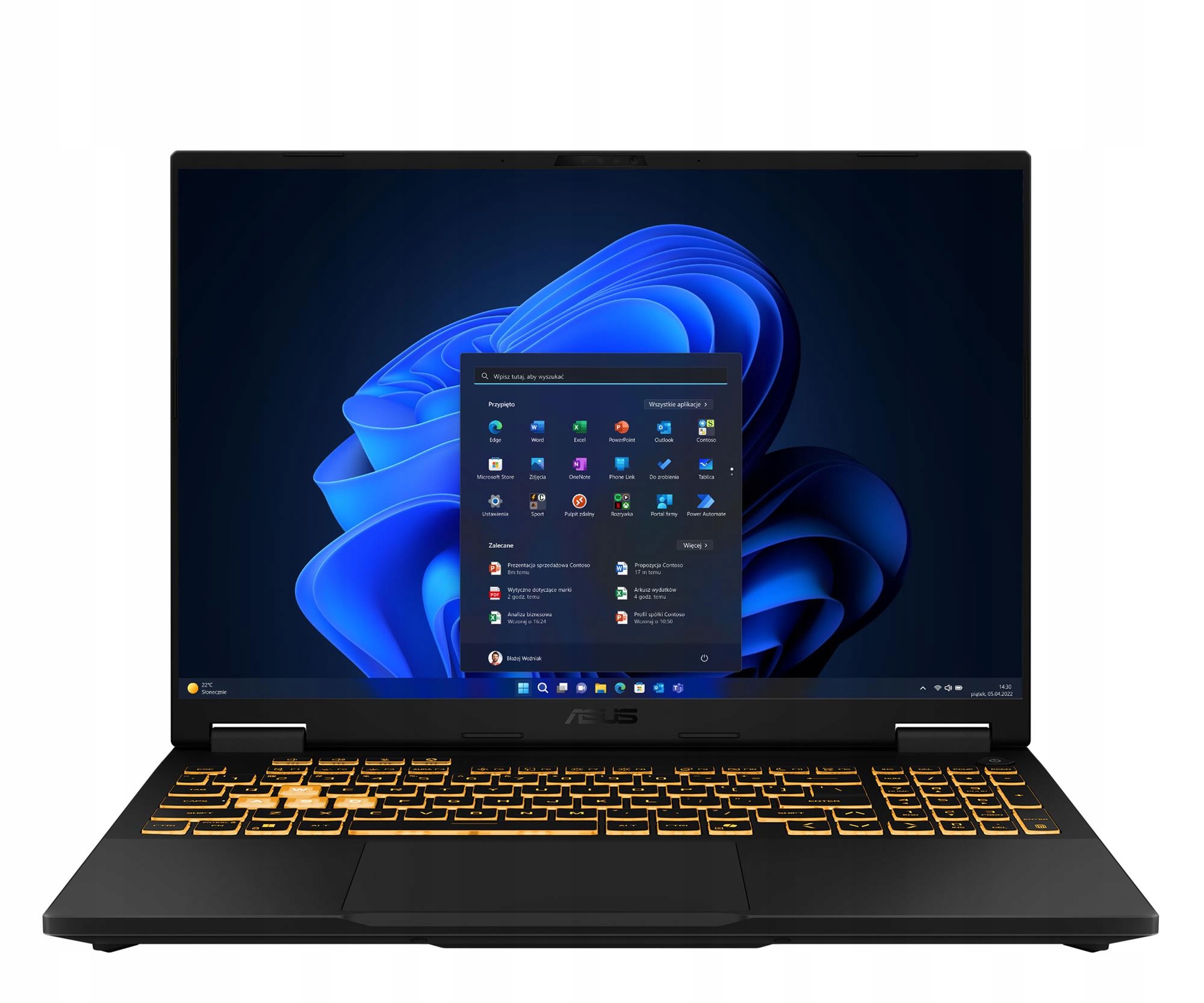 ASUS TUF Gaming F16 FX608JMR-RV121W – Laptop do gier z potężną wydajnością