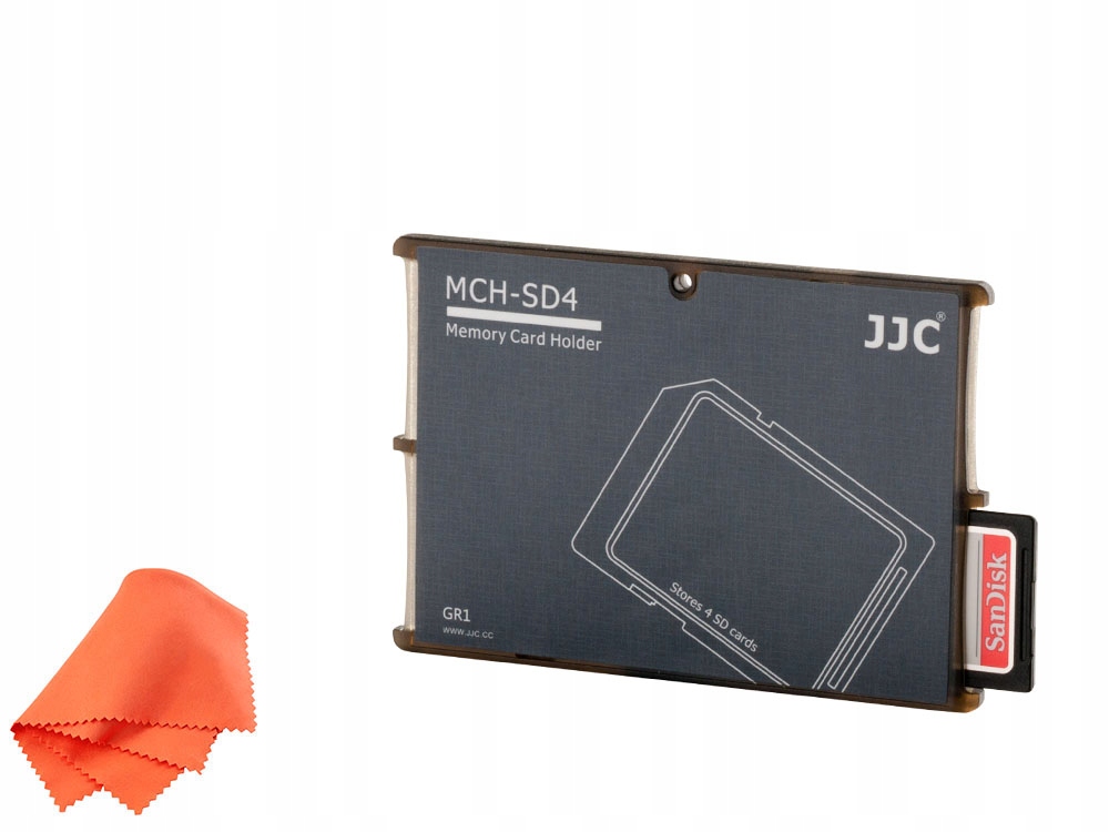 Pokrowiec JJC APKP-JC-MCHMSD10GR – Idealne etui na karty micro SD